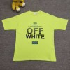 오프화이트 남녀공용 반팔티