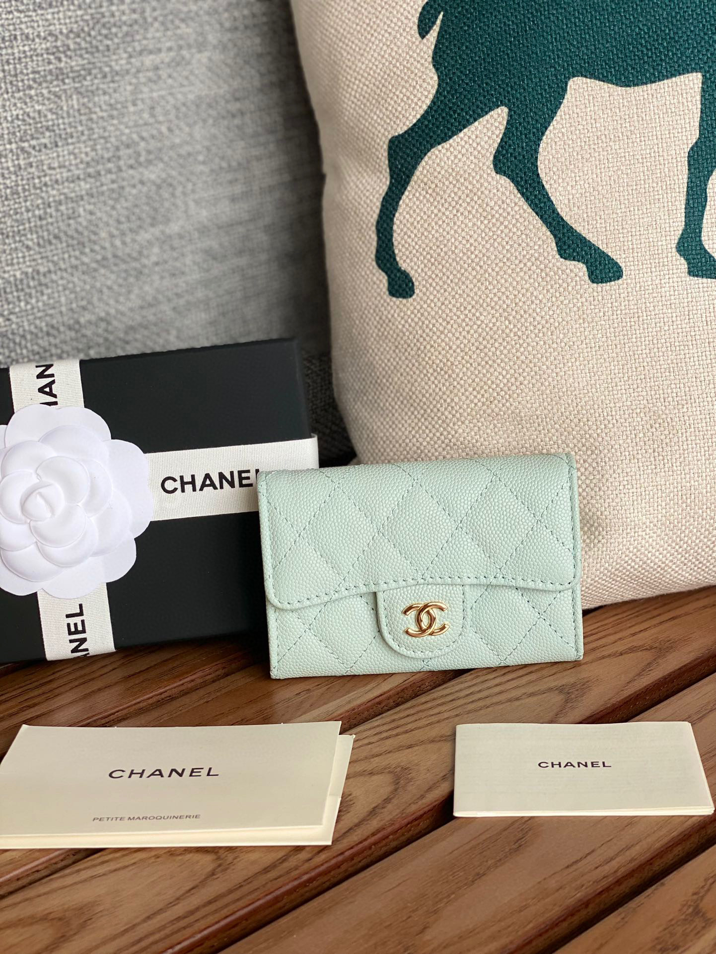 샤넬 AP0214 여자 카드지갑 머니클립