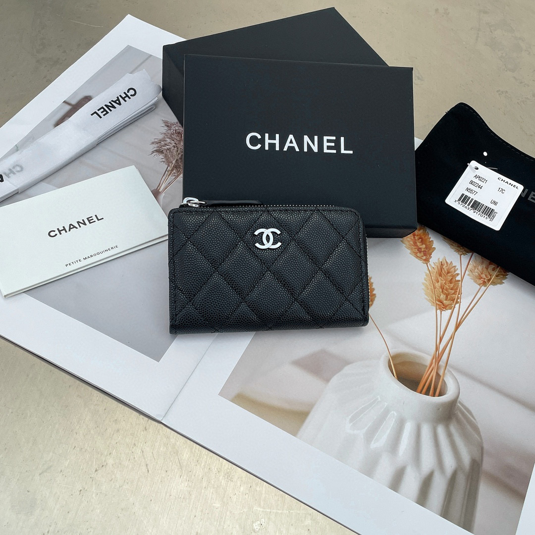 샤넬 AP0221 여자 카드지갑 머니클립