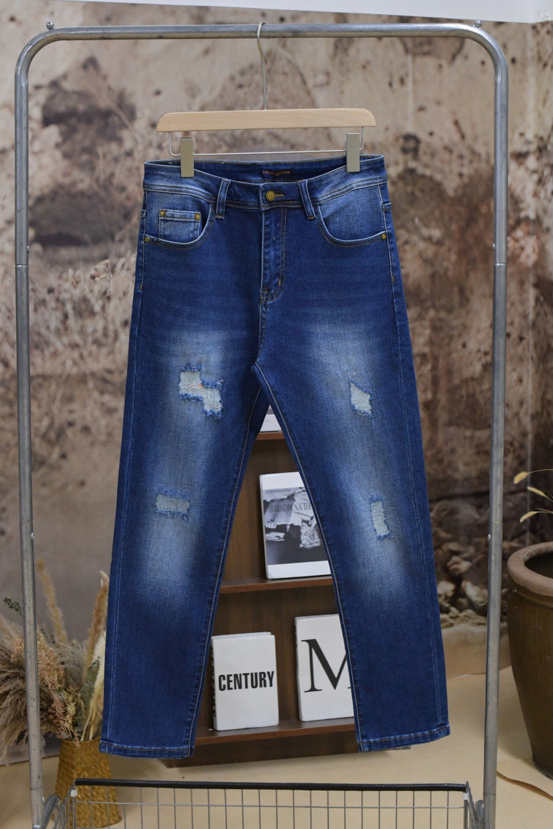 루이비통 남자 청바지
