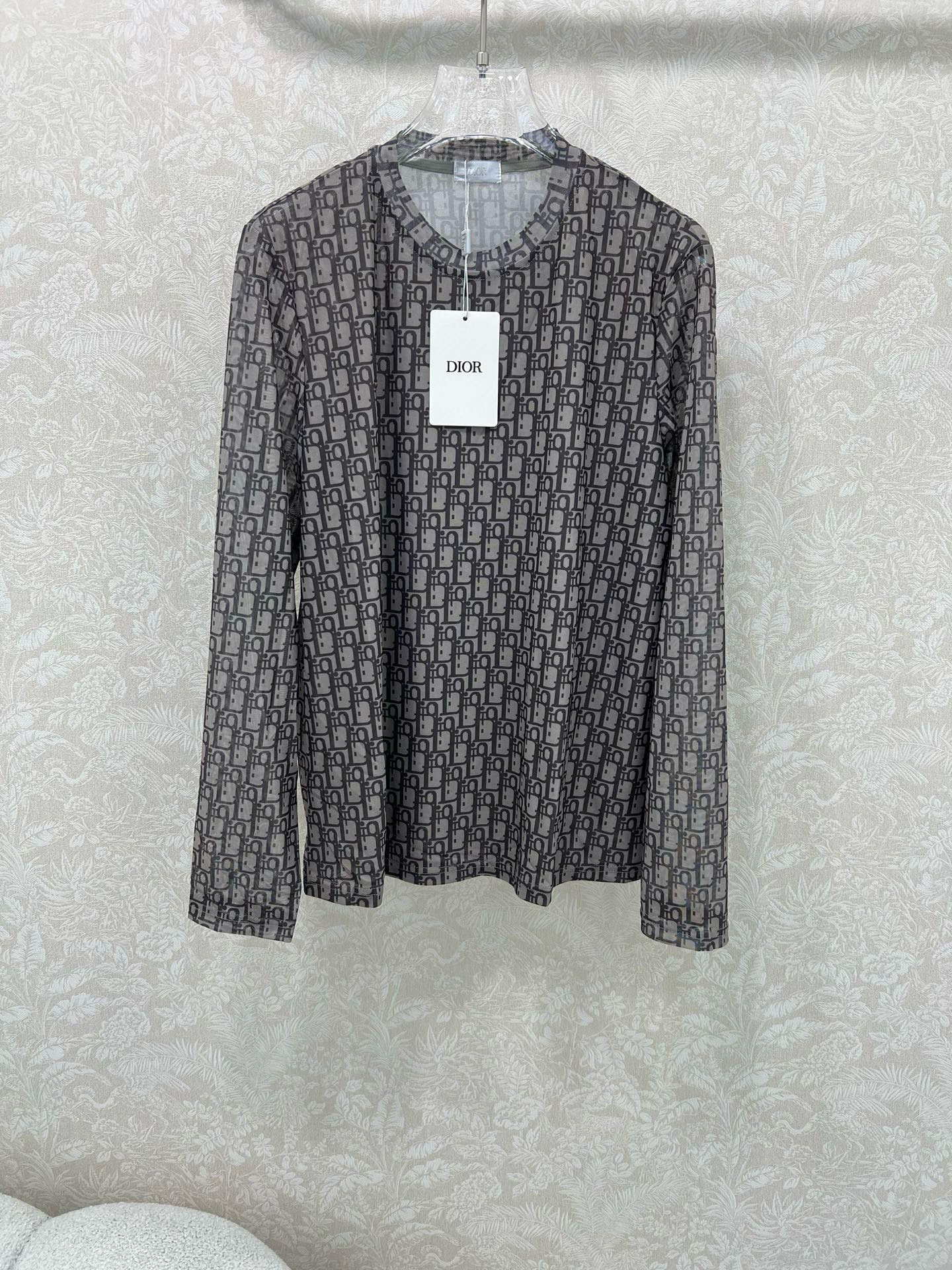 디올 여자 긴팔 티셔츠