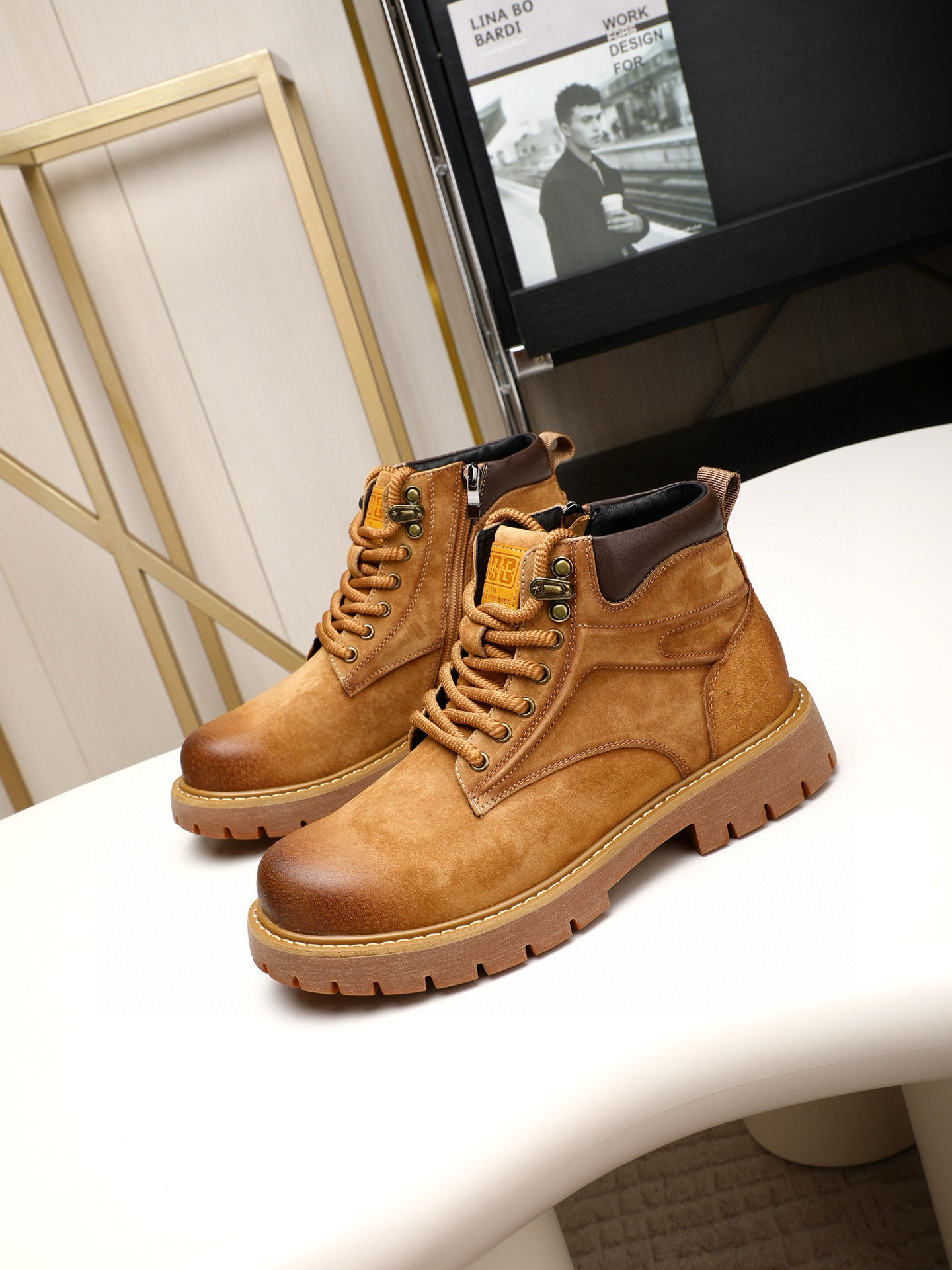 프라다 남자 부츠