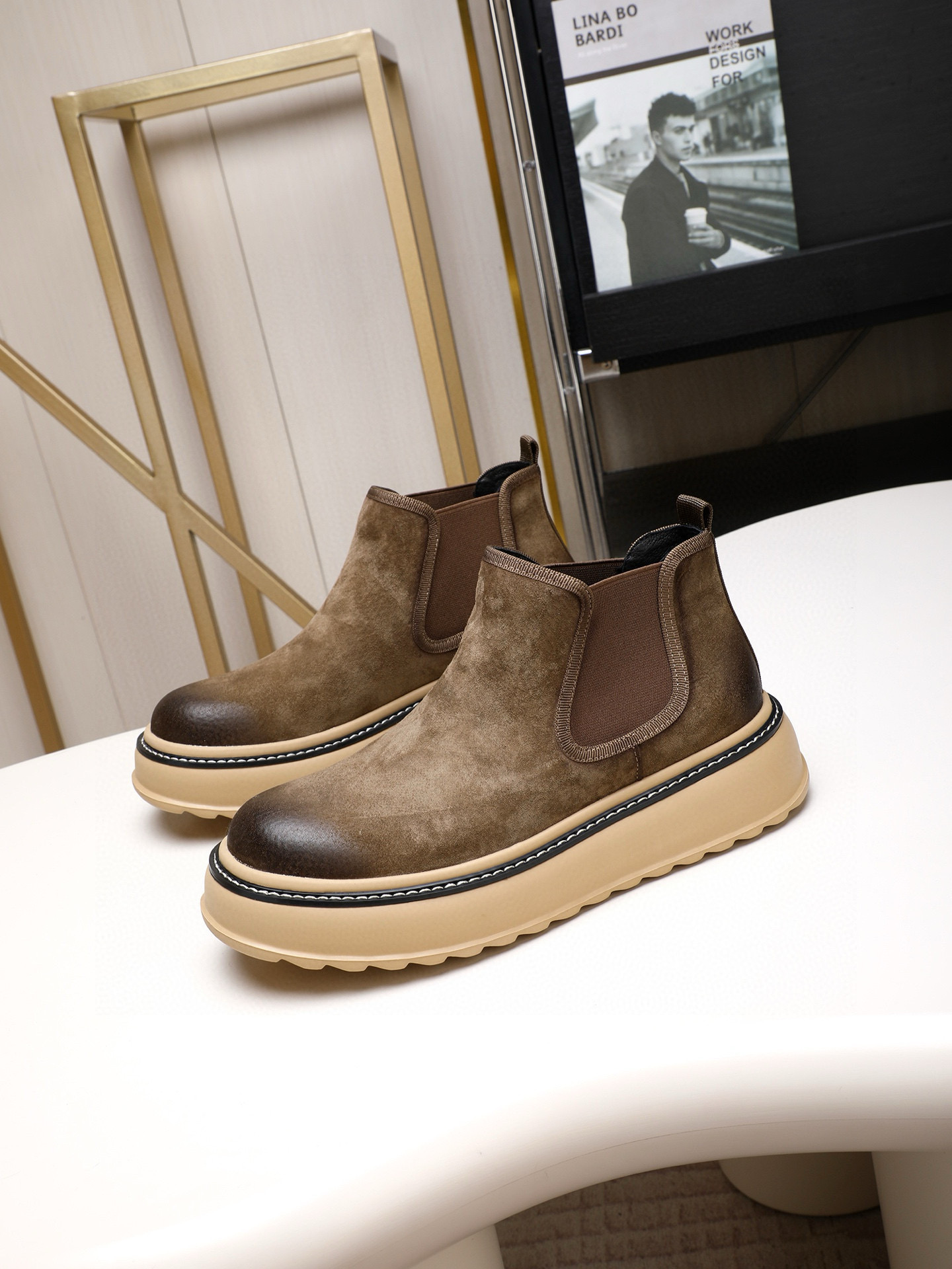 프라다 남자 부츠