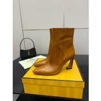 펜디 8CM 여자 부츠