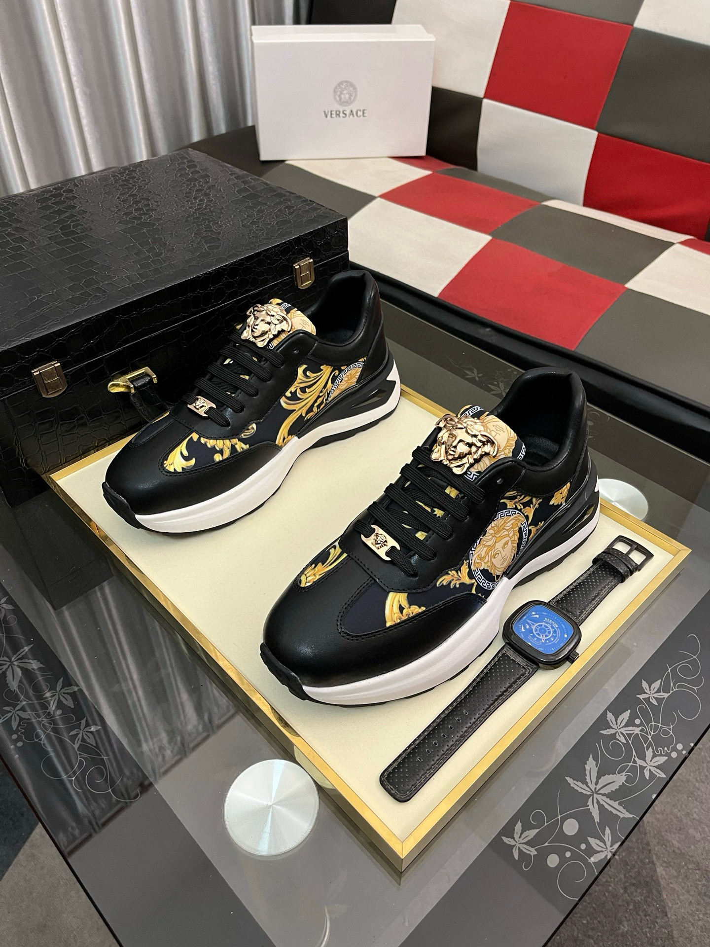 베르사체 남자 부츠