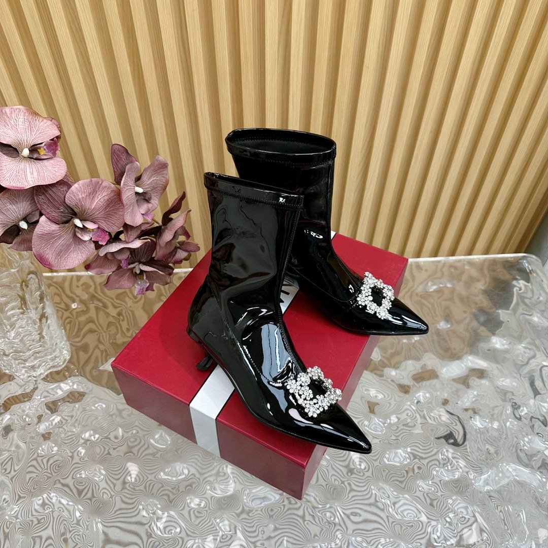 로저비비에 4.5CM 여자 부츠