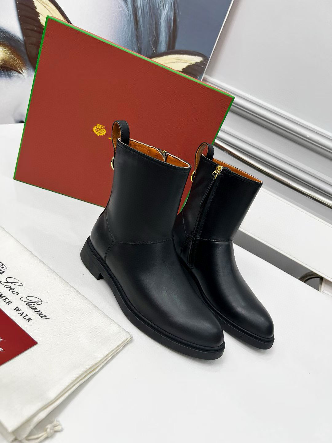 로로피아나 여자 부츠