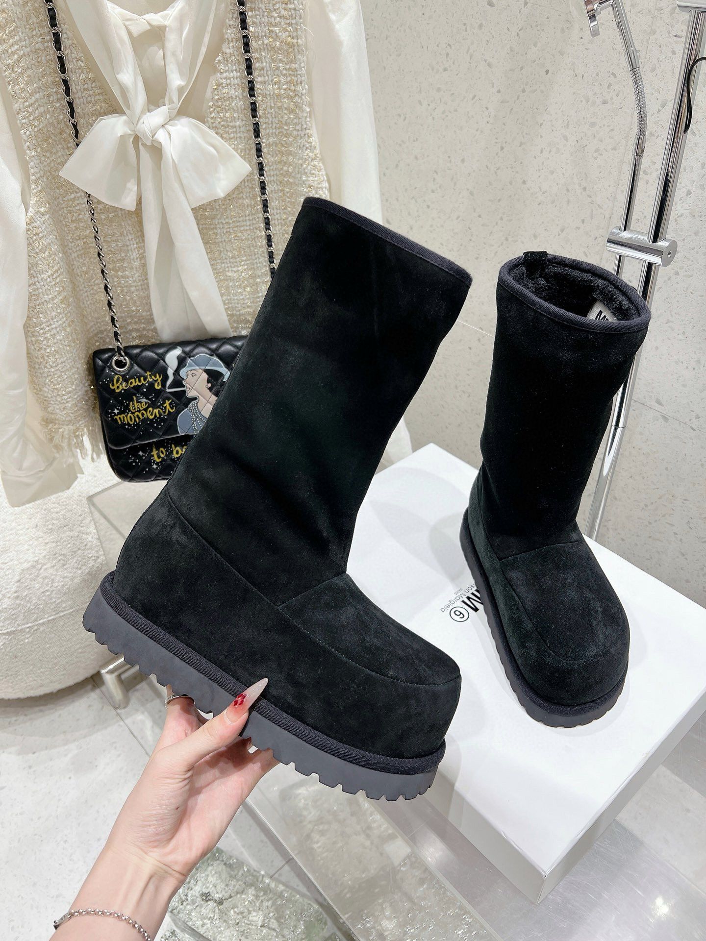 메종 마르지엘라 여자 부츠