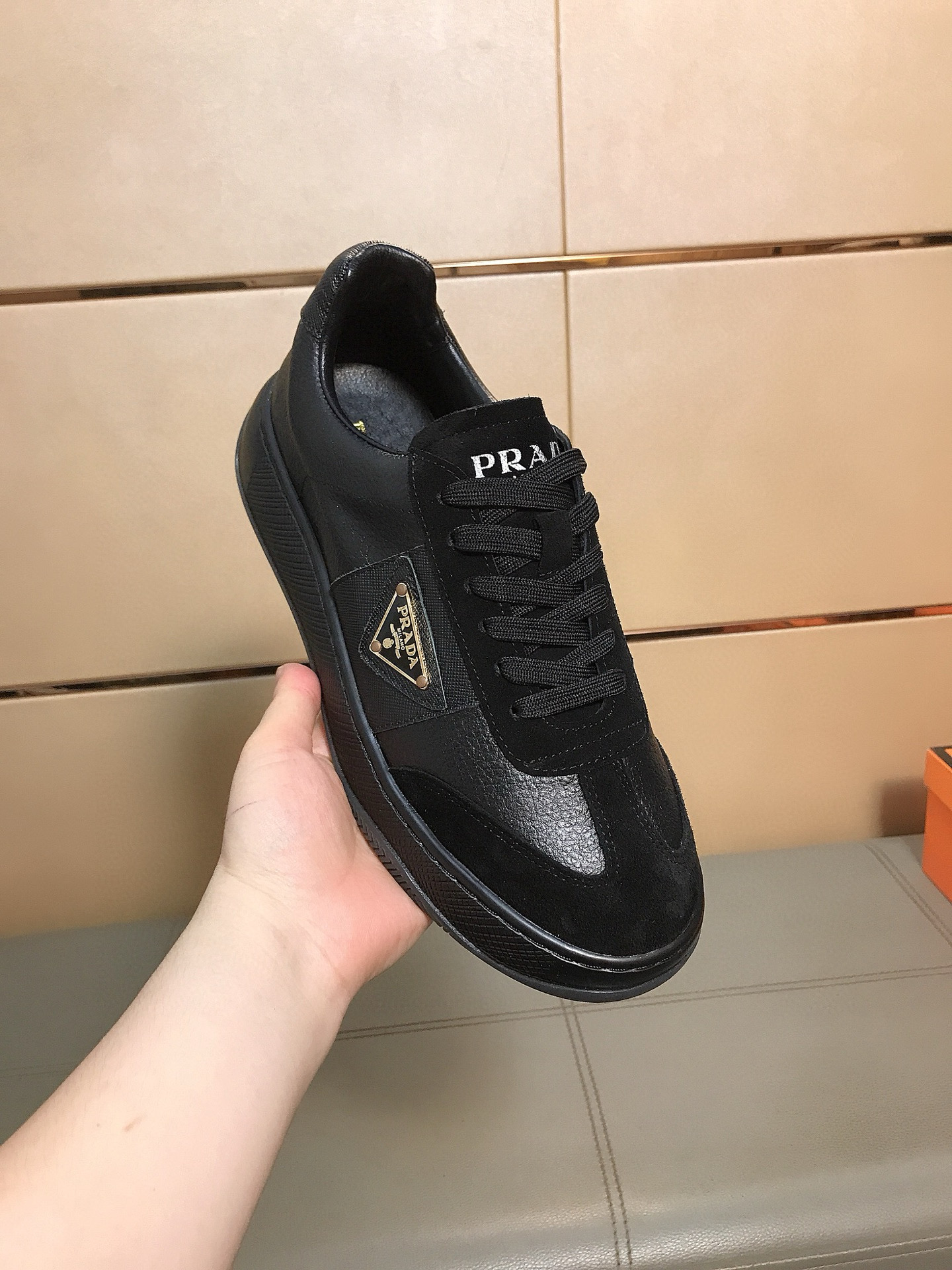 프라다 남자 스니커즈 신발 운동화