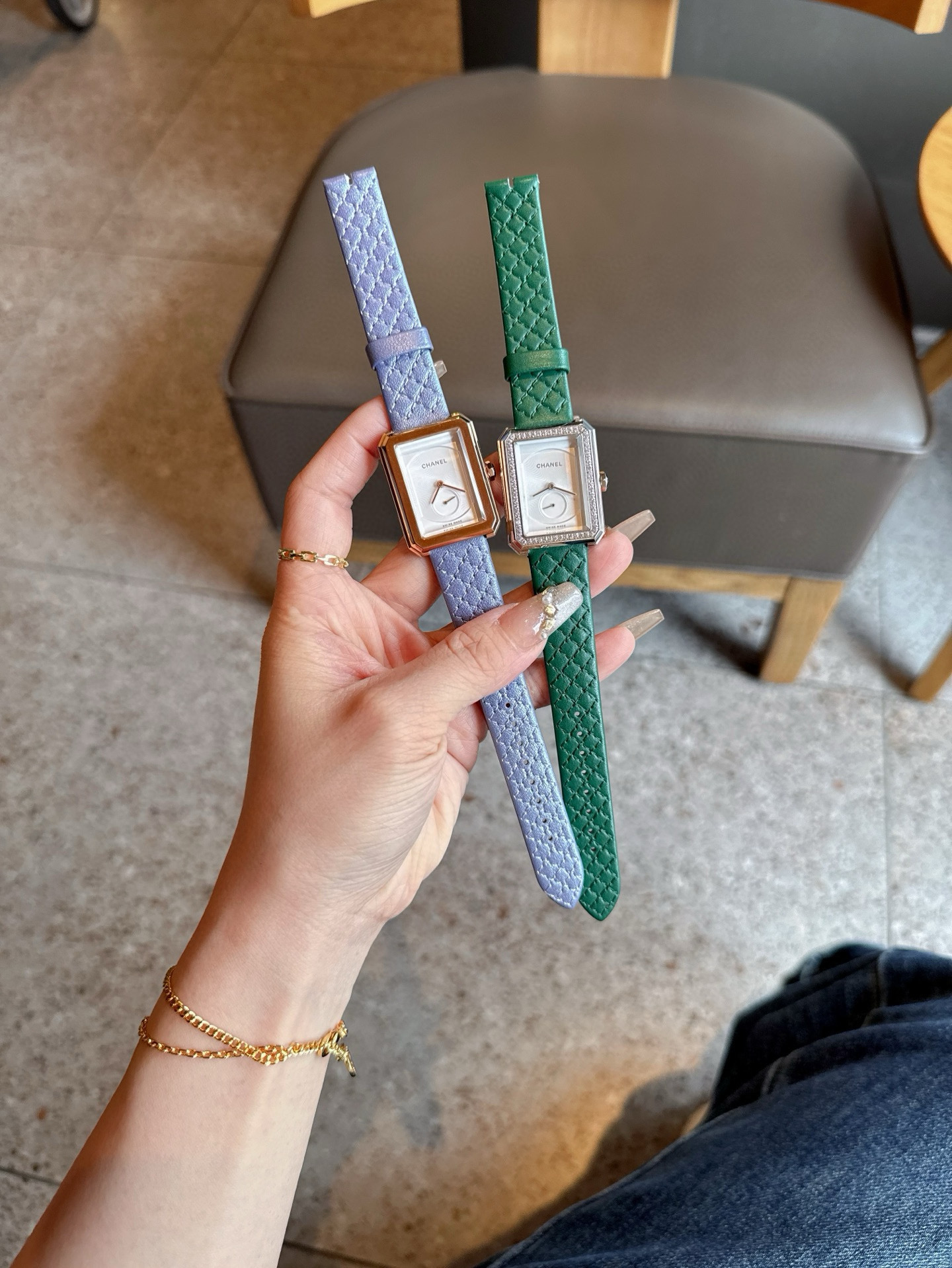 샤넬 4칼라 A급 여자 시계