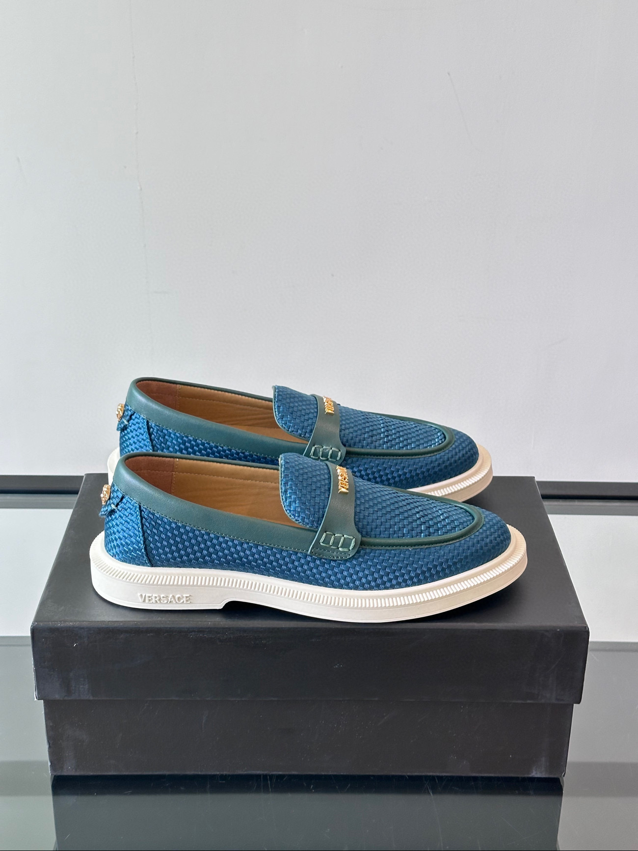 베르사체 남자 신발 운동화 스니커즈