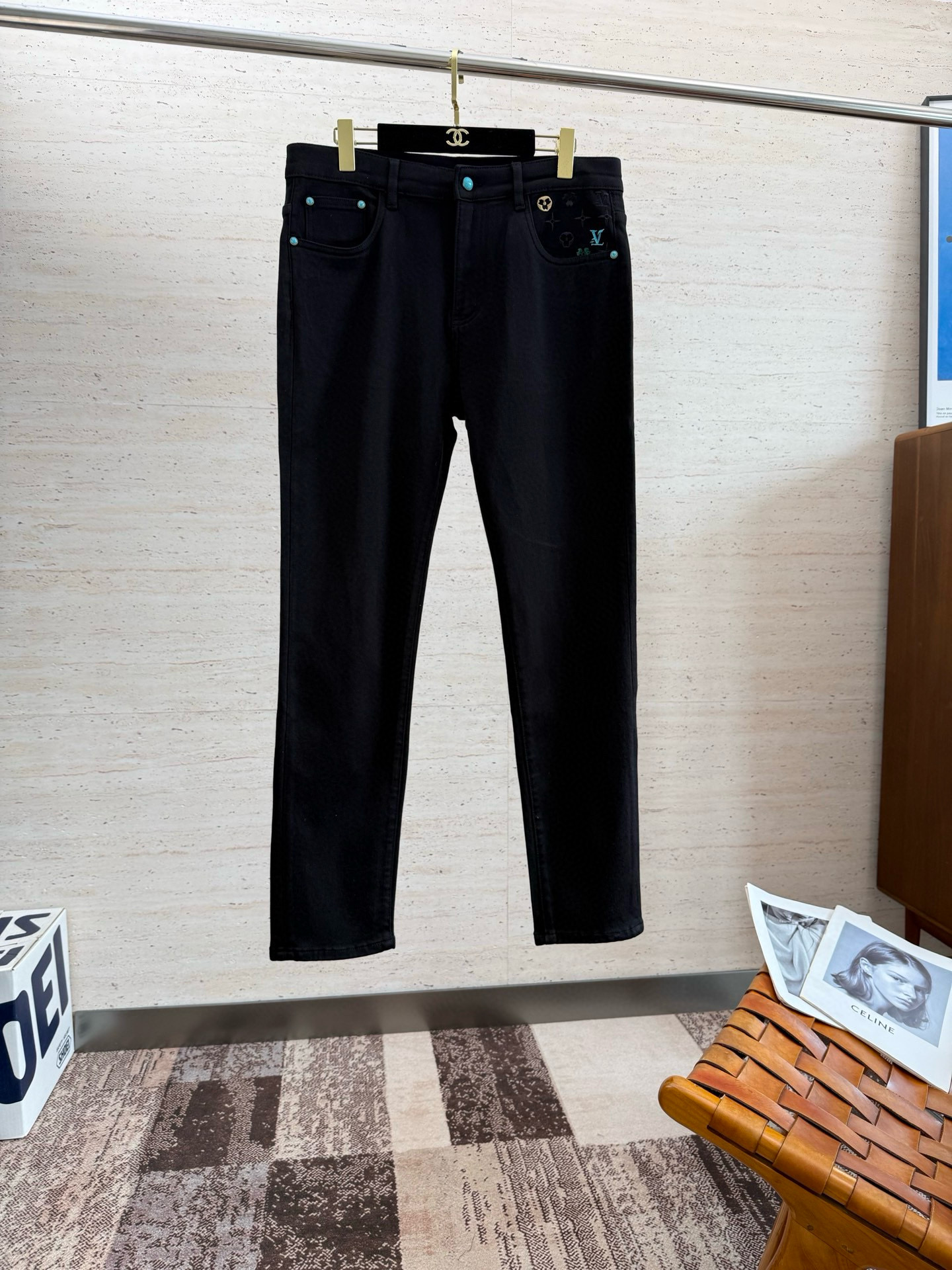 루이비통 남자 청바지