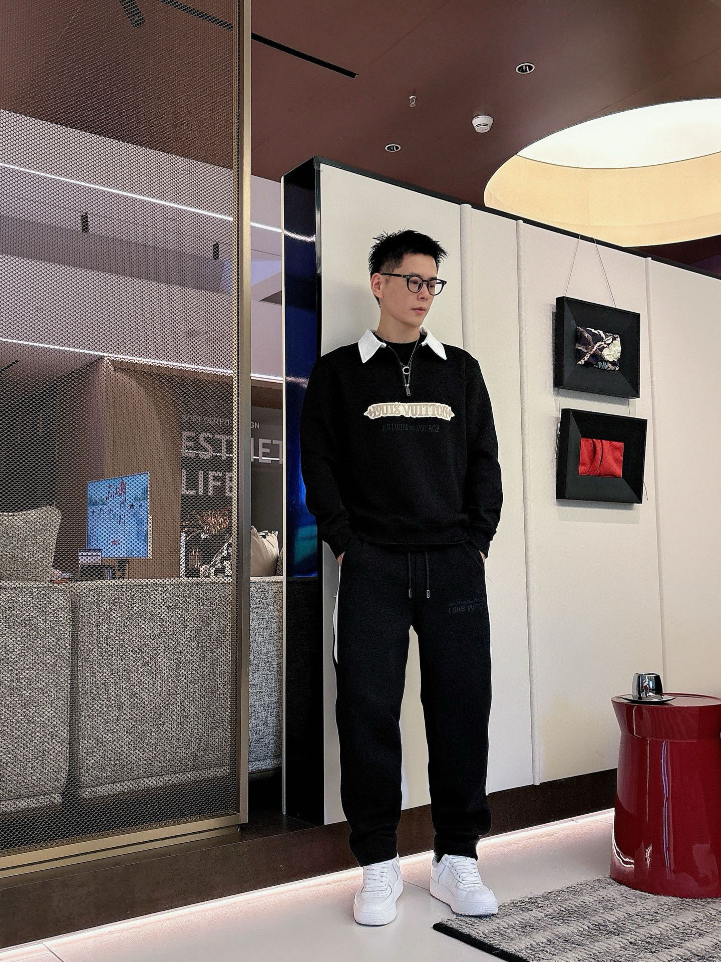 루이비통 남자 세트