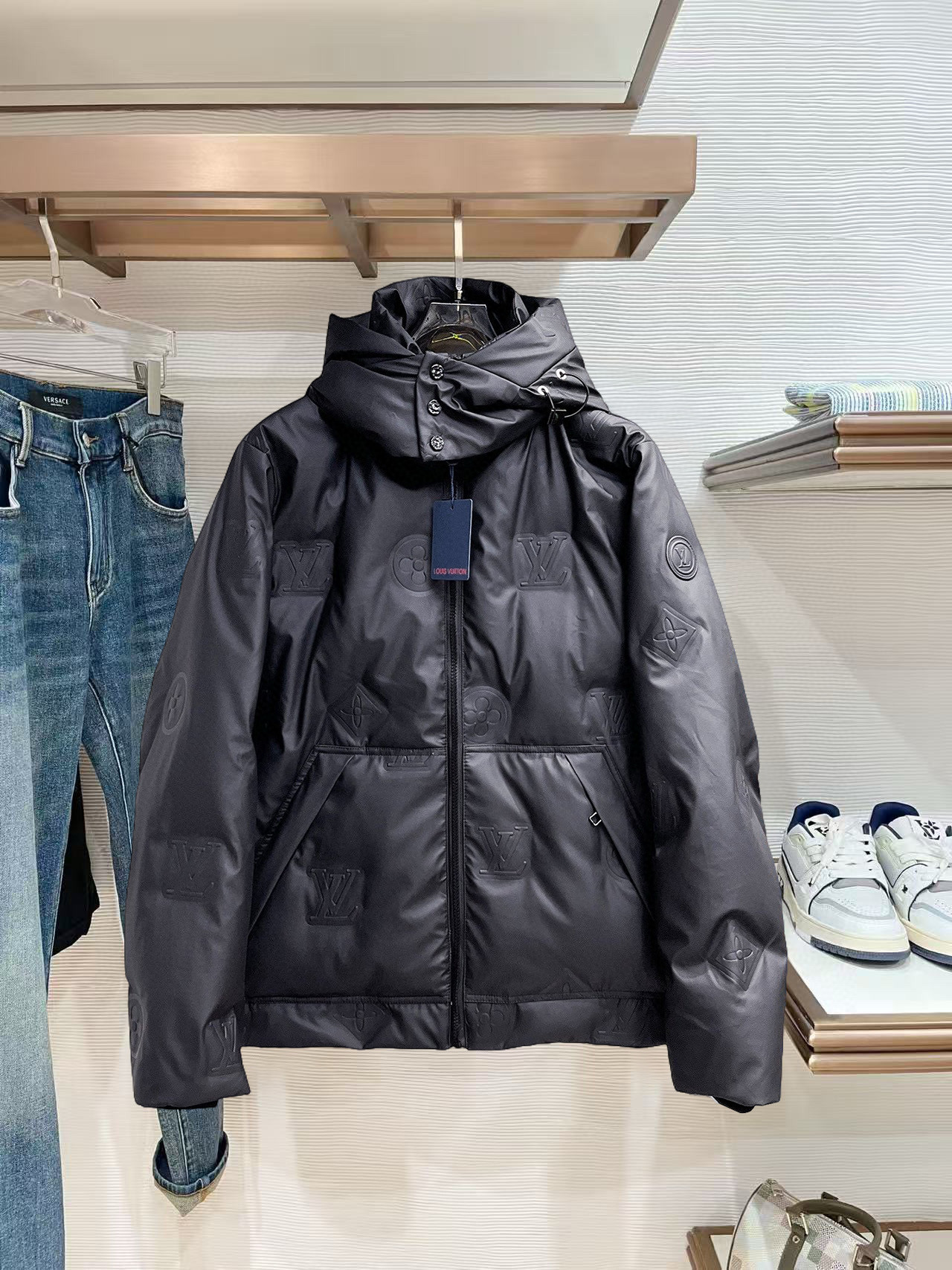 루이비통 남자 패딩