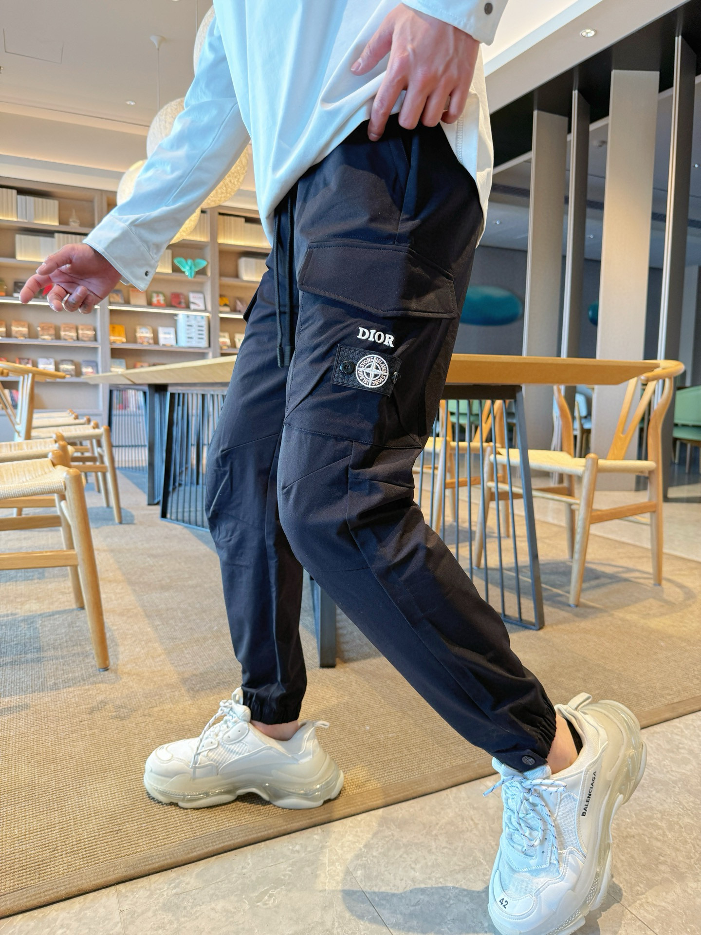 디올 남자 바지