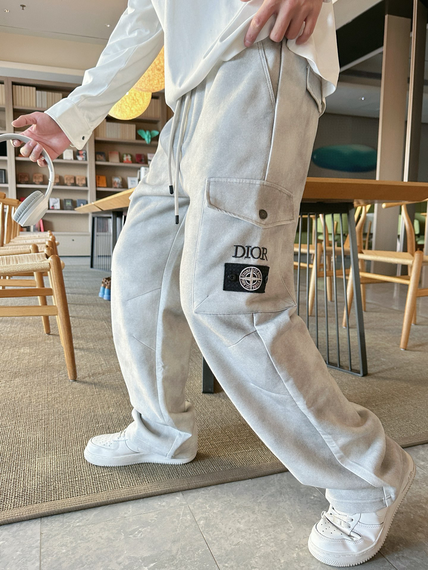 디올 남자 바지