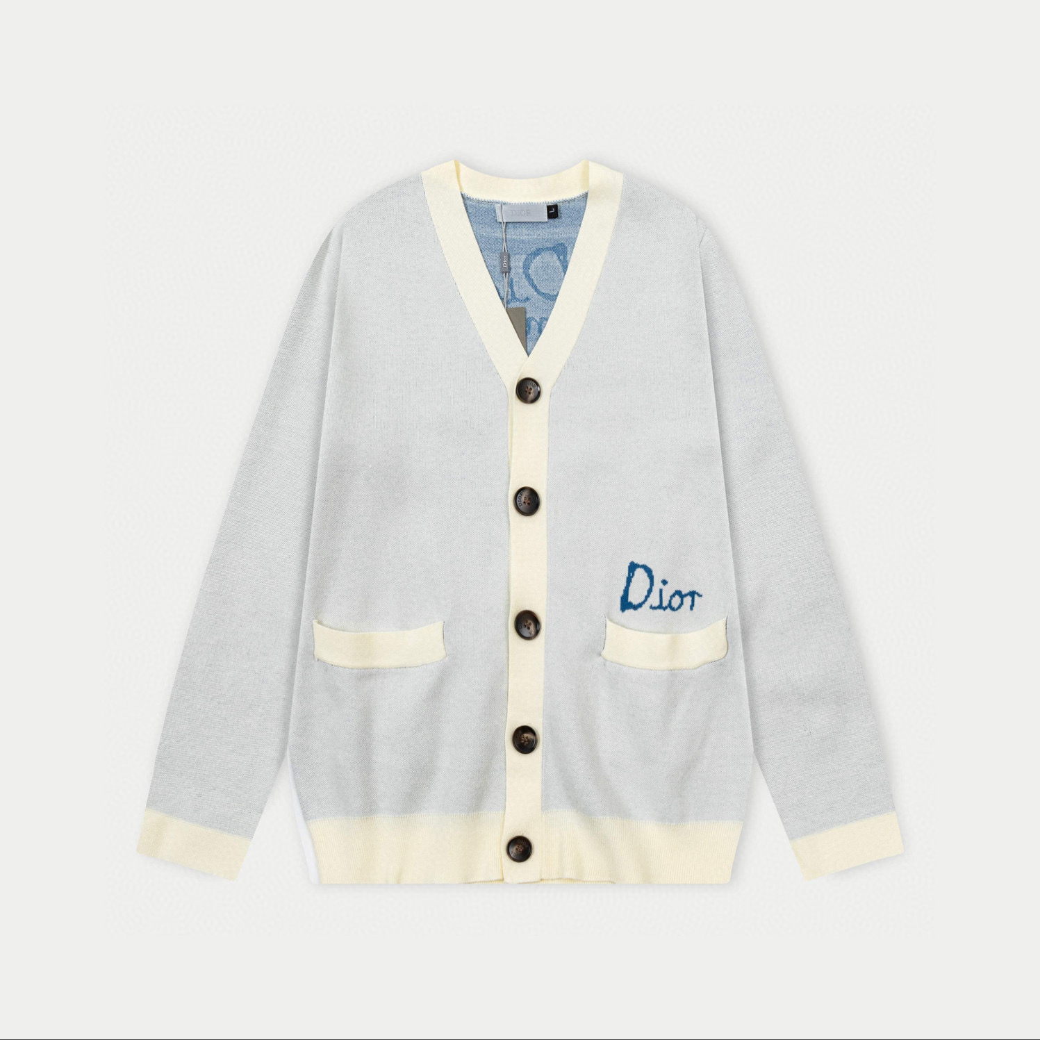 디올 남자 가디건