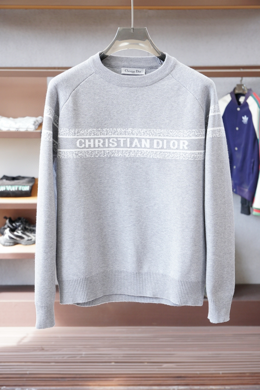 디올 남자 가디건