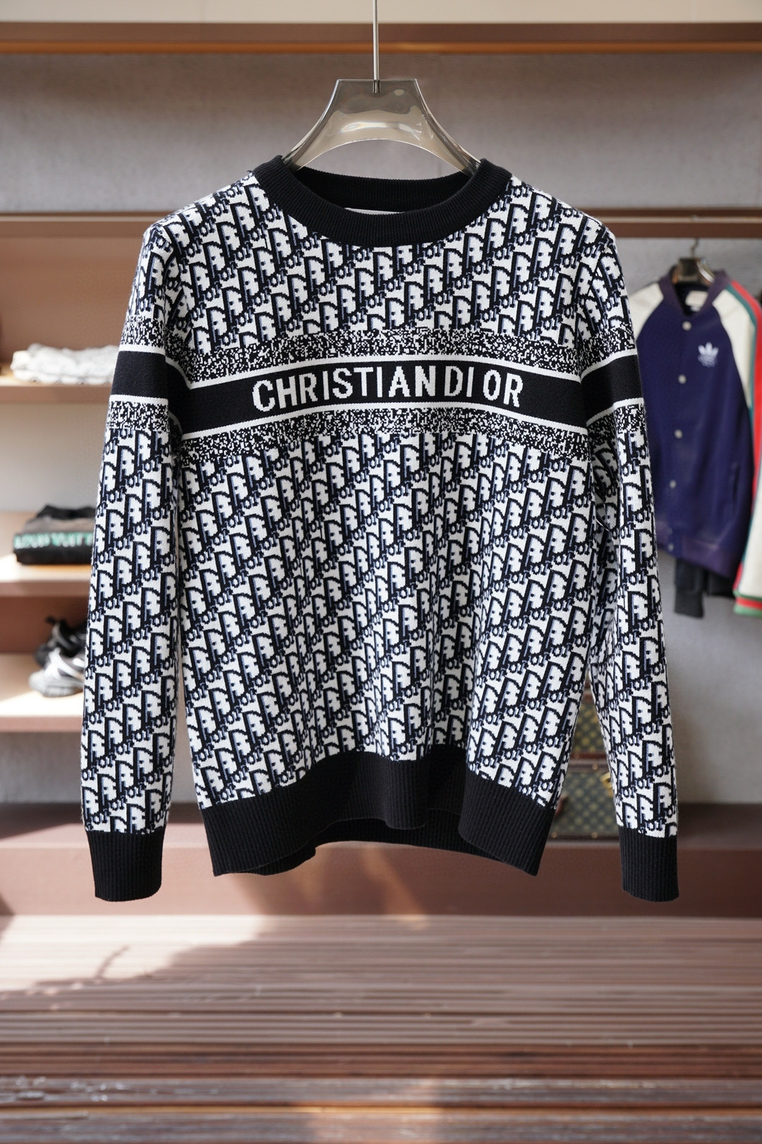 디올 남자 가디건