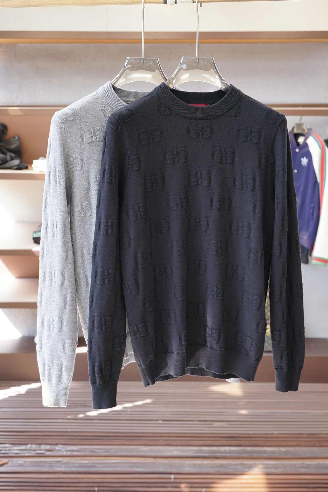 디올 2컬러 남자 가디건