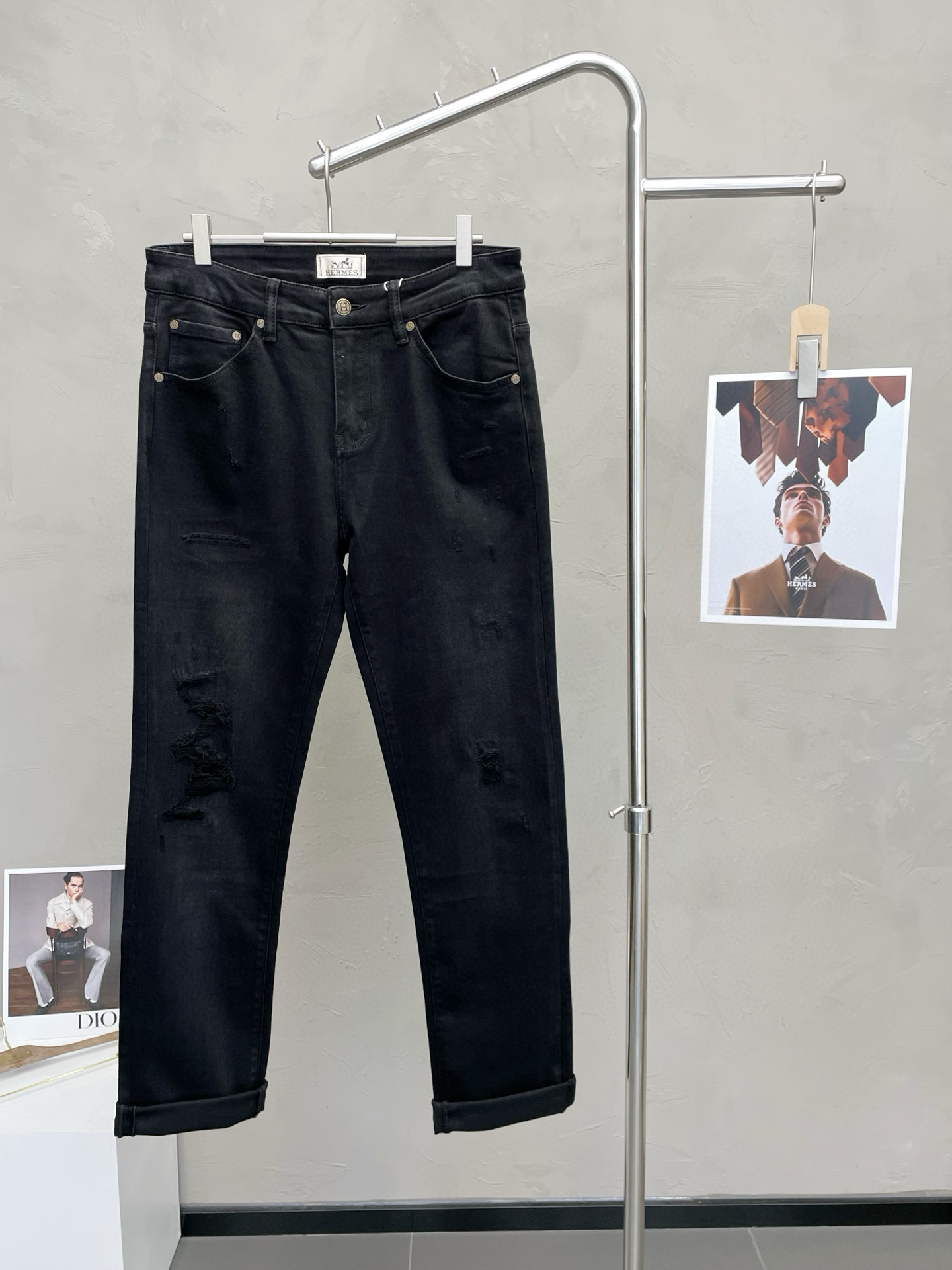 에르메스 남자 청바지