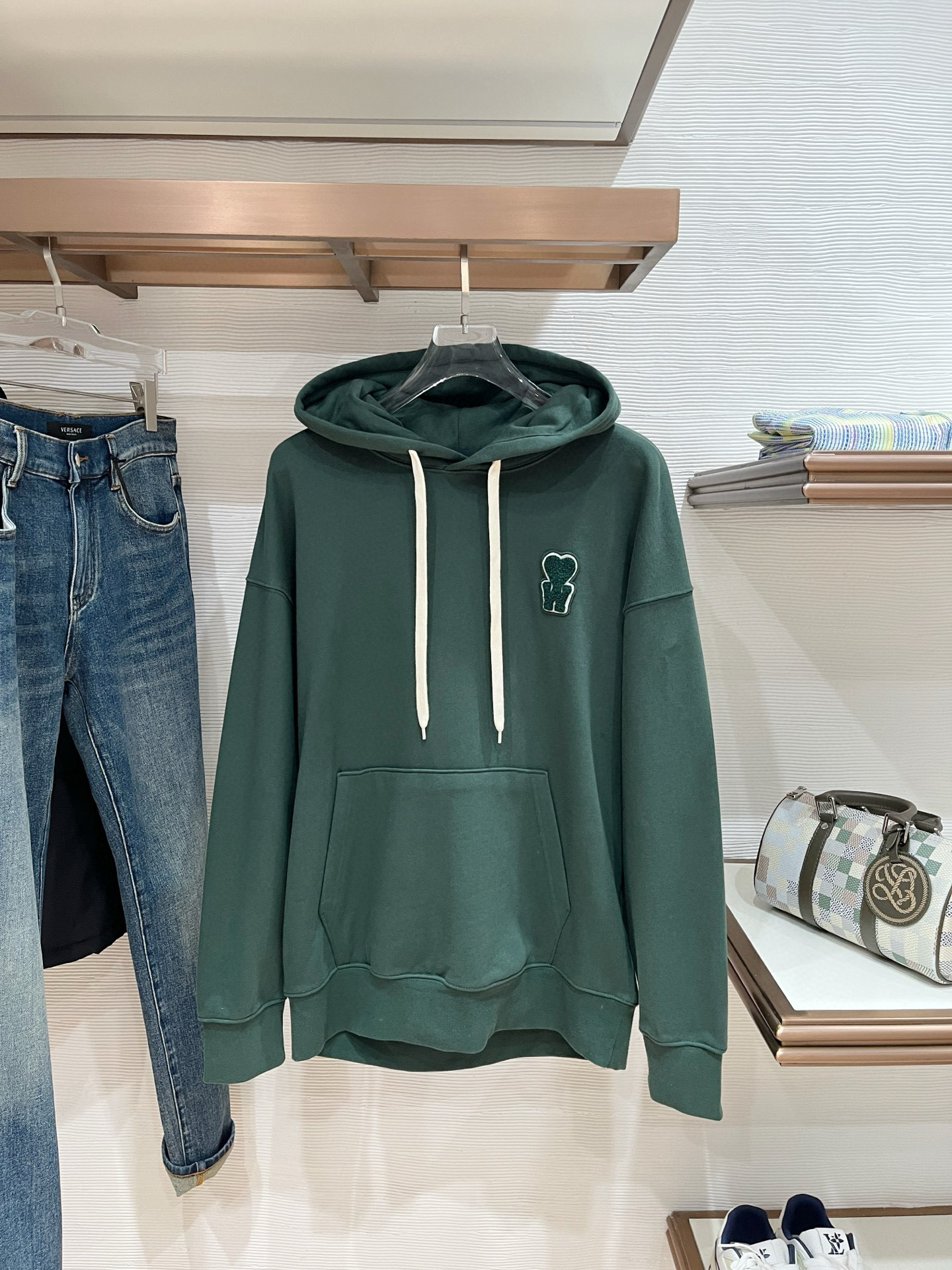 아미 아미리 남녀공용 후드티