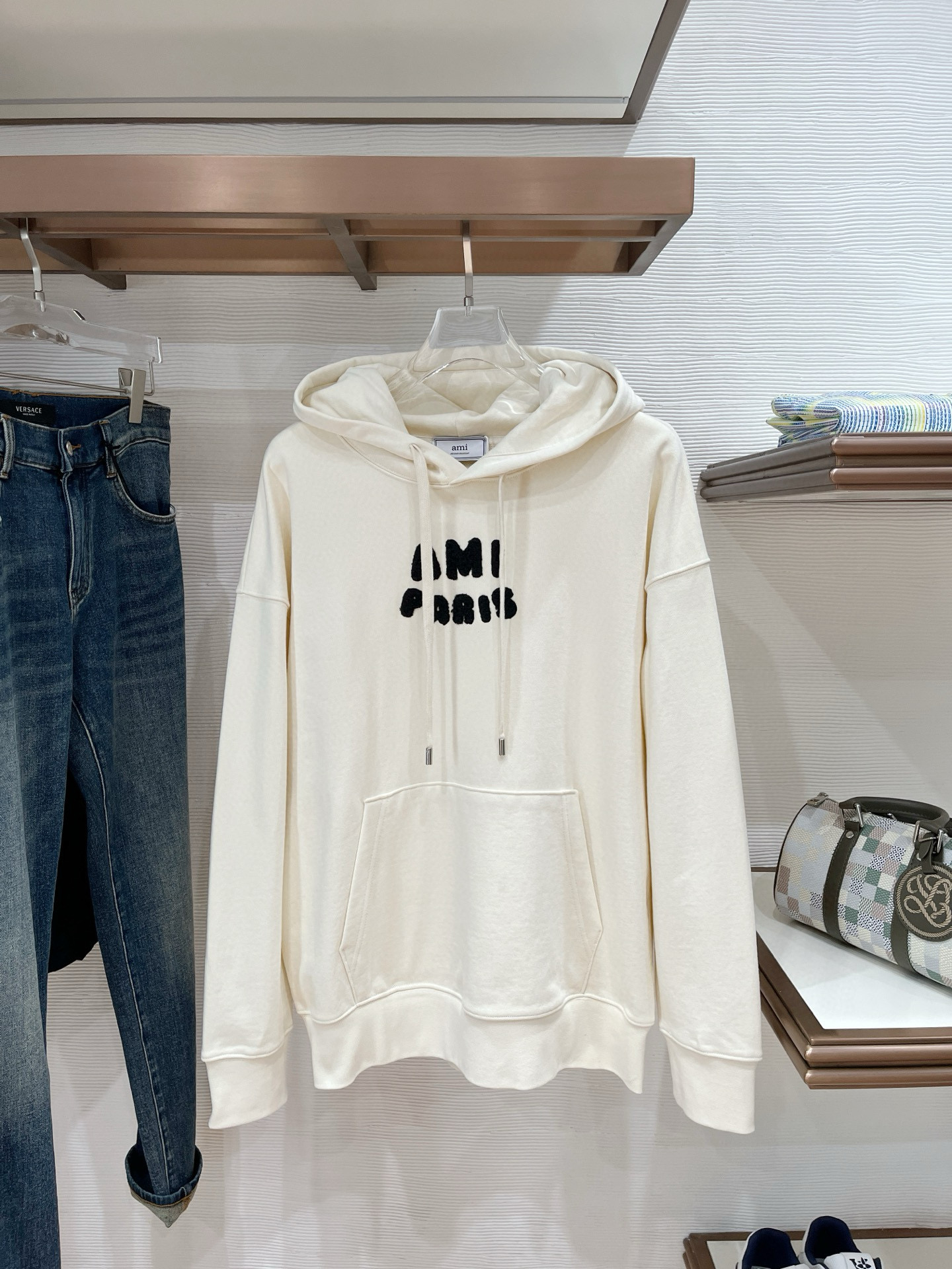 아미 아미리 남녀공용 후드티