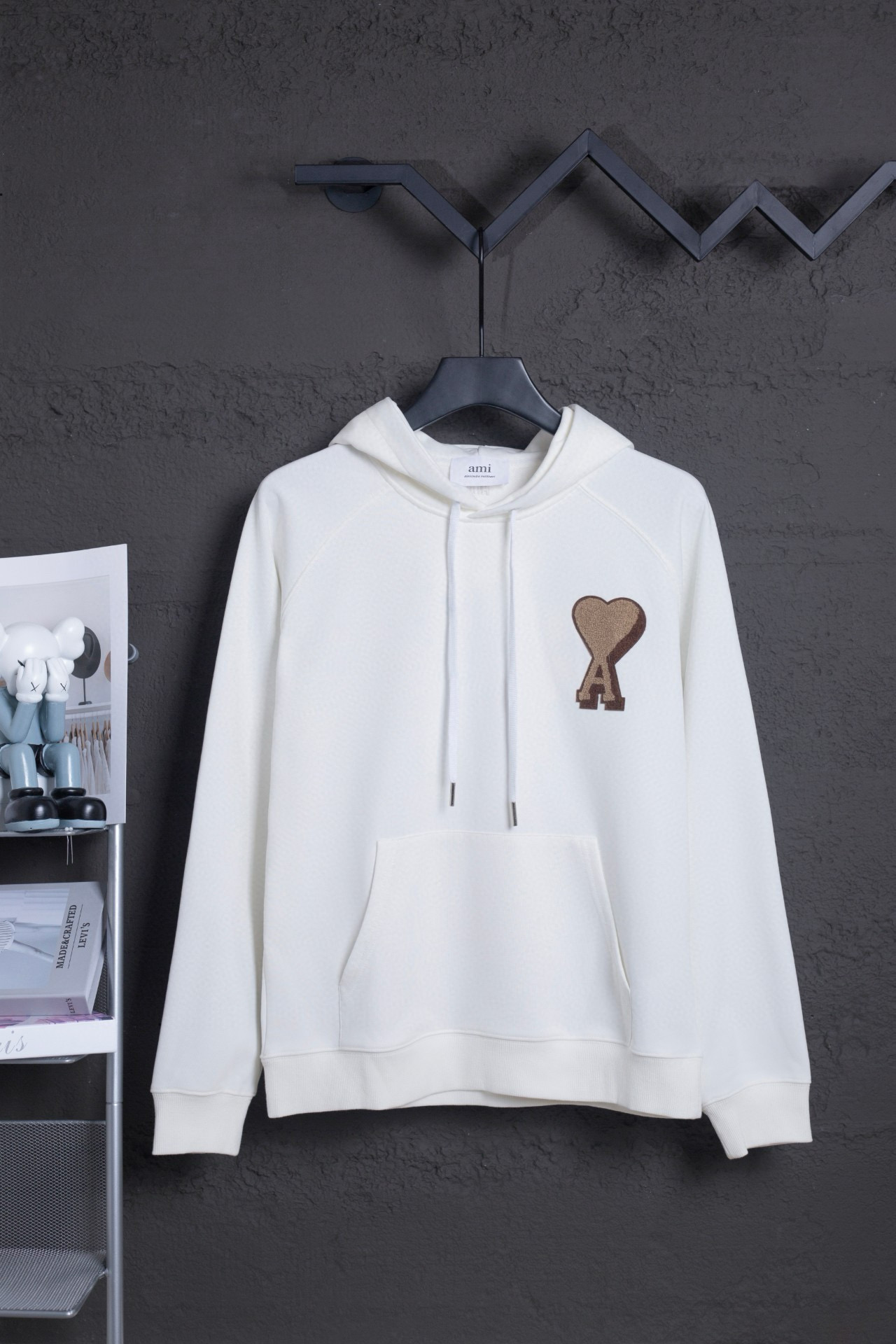 아미 아미리 남녀공용 후드티
