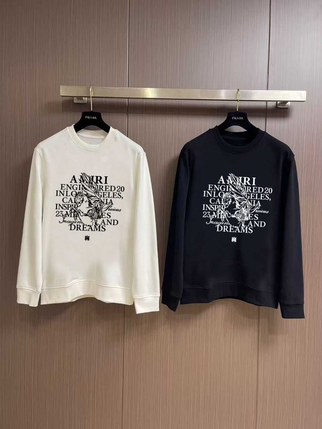 아미 아미리 2컬러 남녀공용 맨투맨