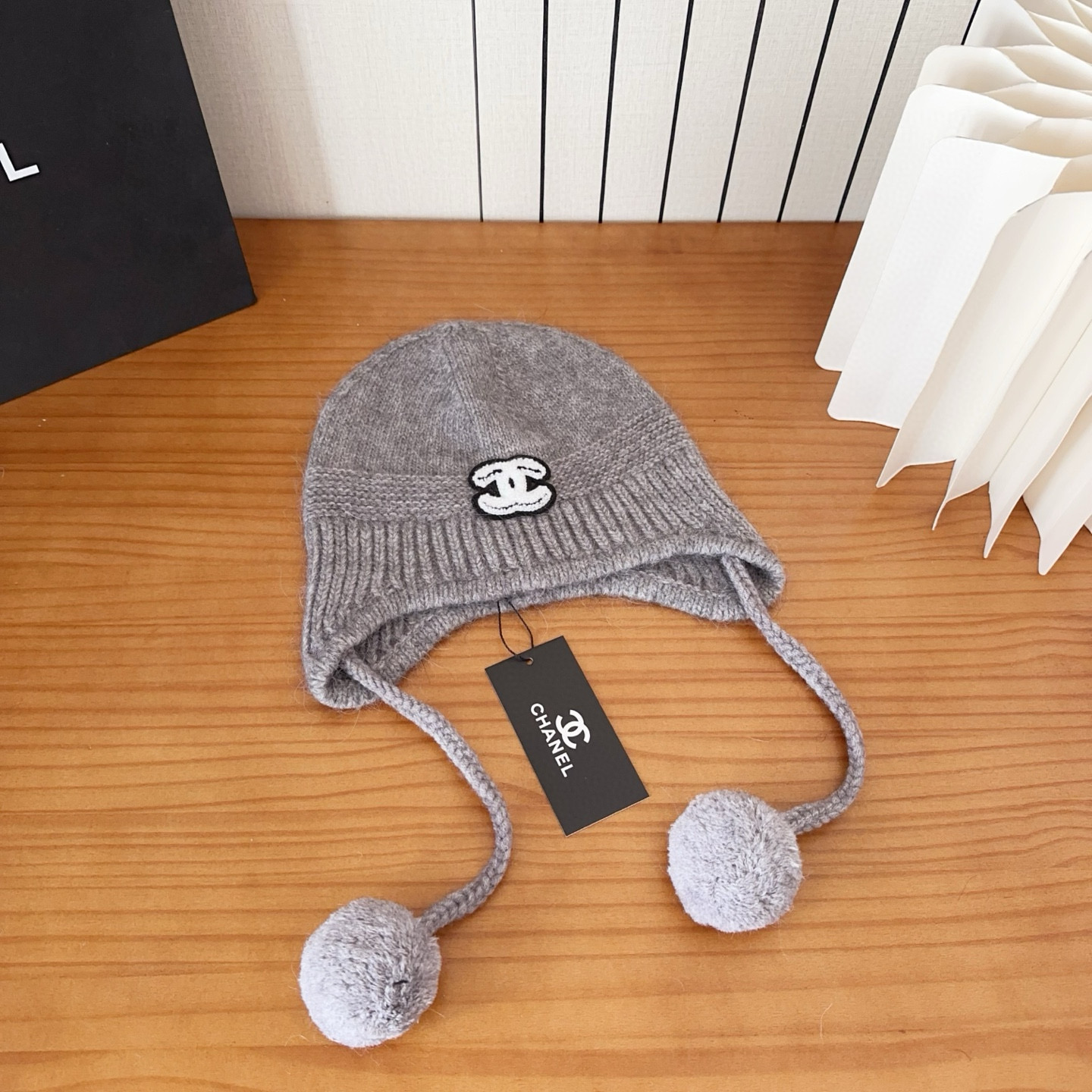샤넬 겨울 모자