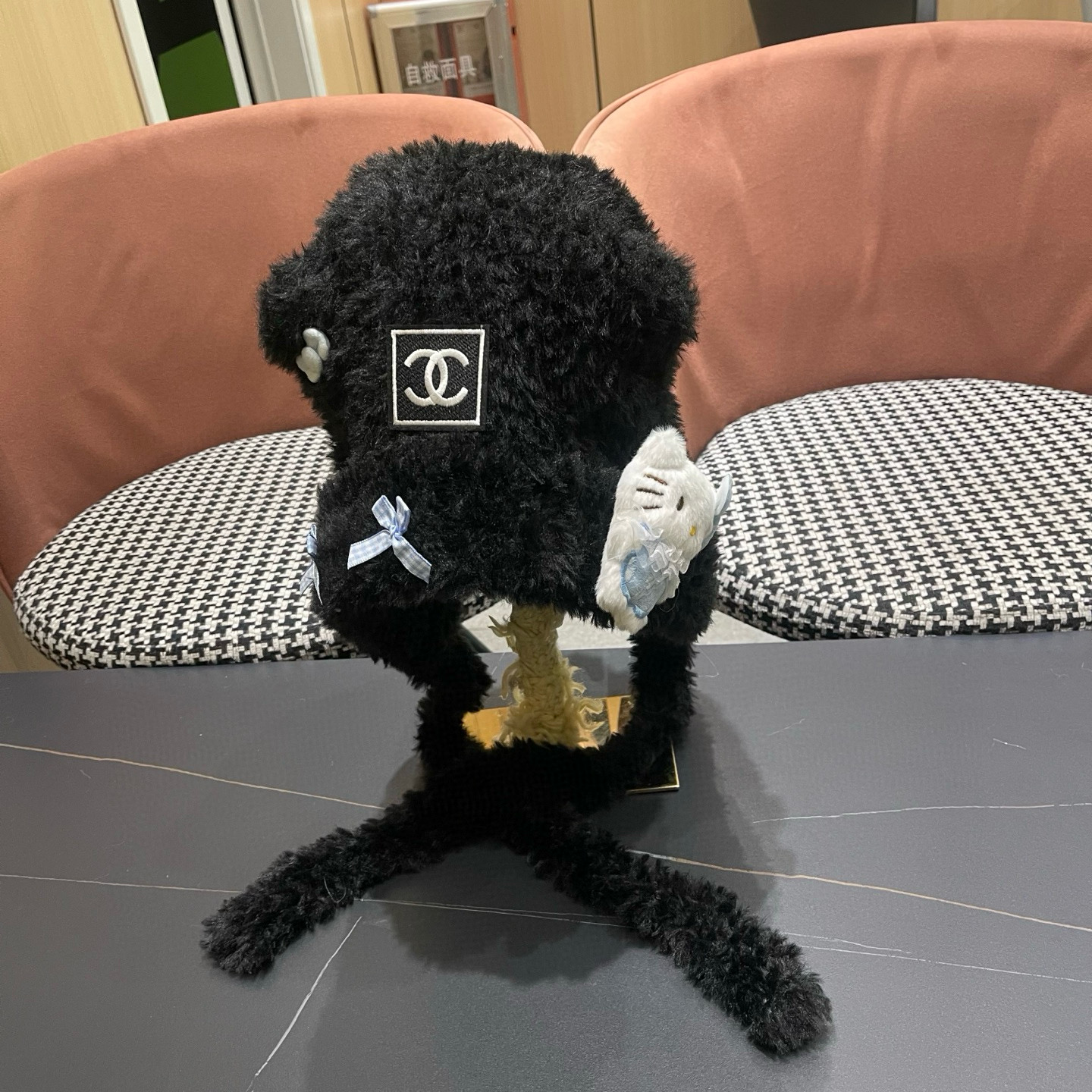 샤넬 겨울 모자