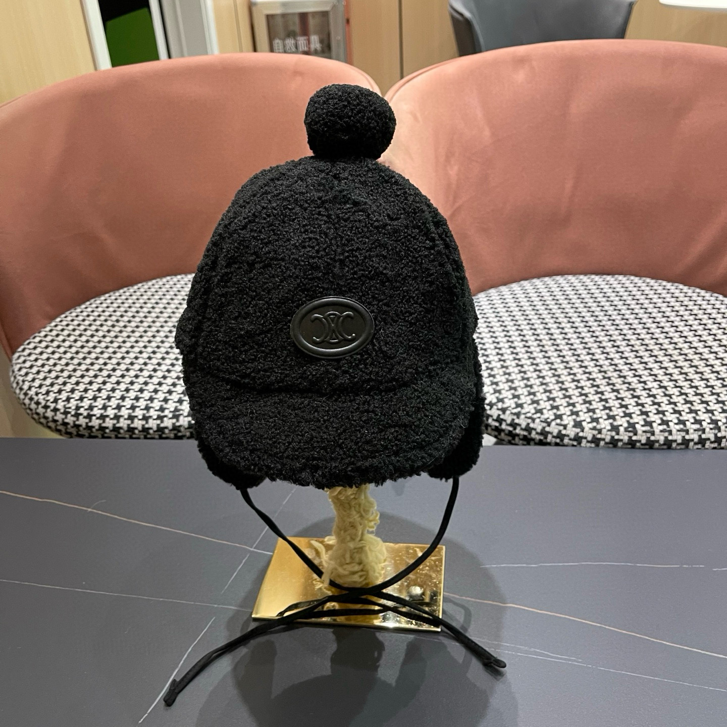 셀린느 겨울 모자