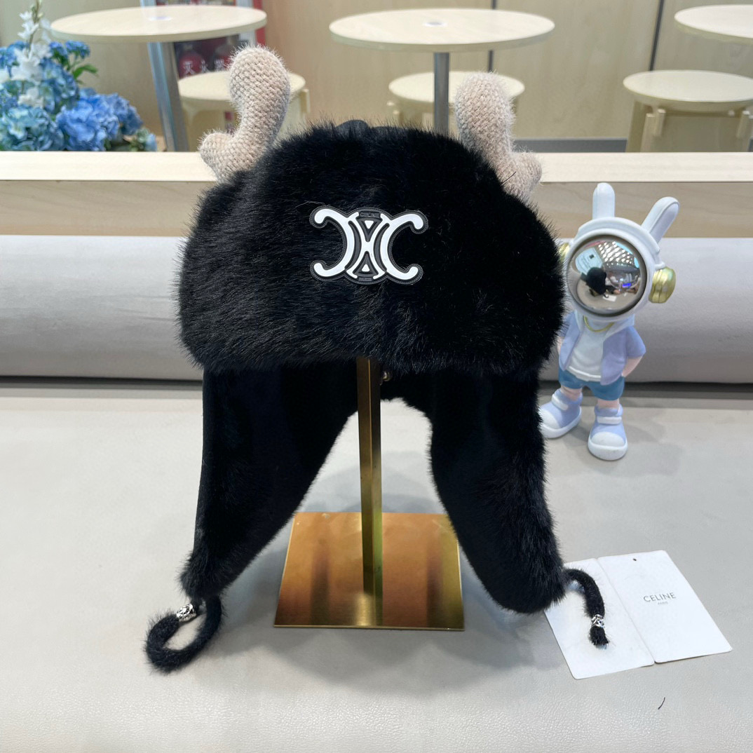 셀린느 겨울 모자