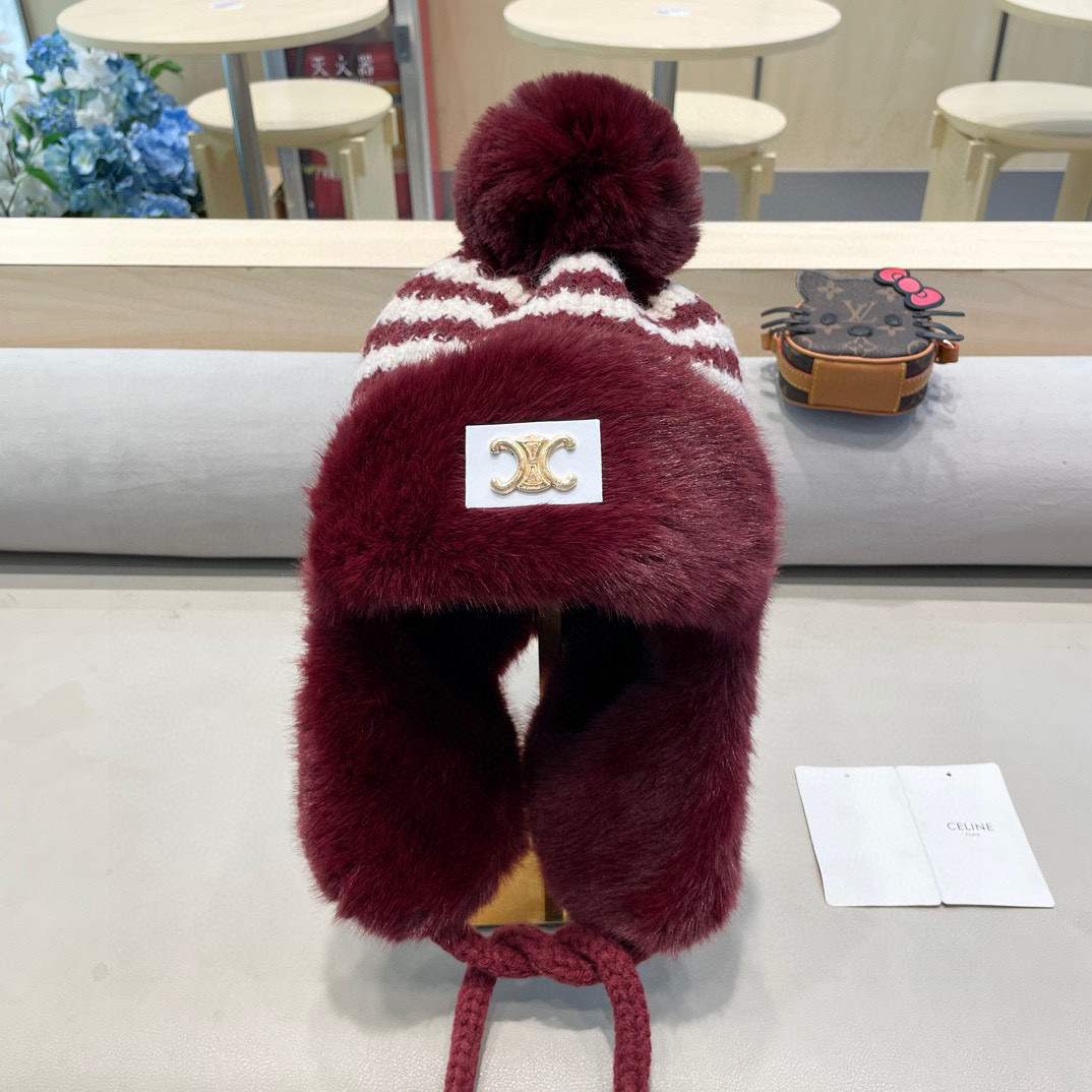 셀린느 겨울 모자