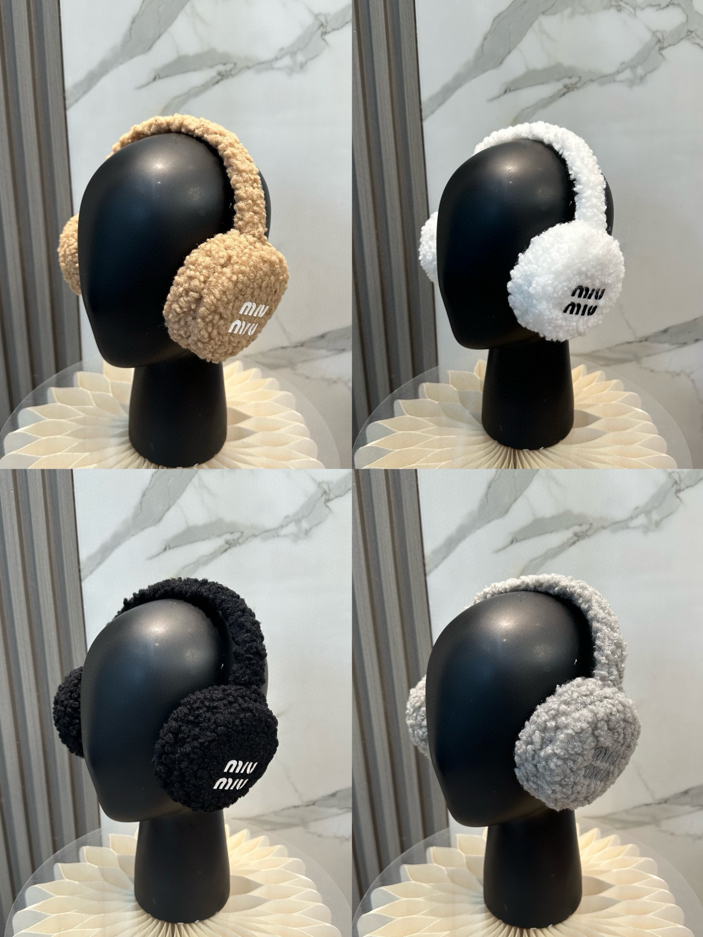 미우미우 겨울 모자