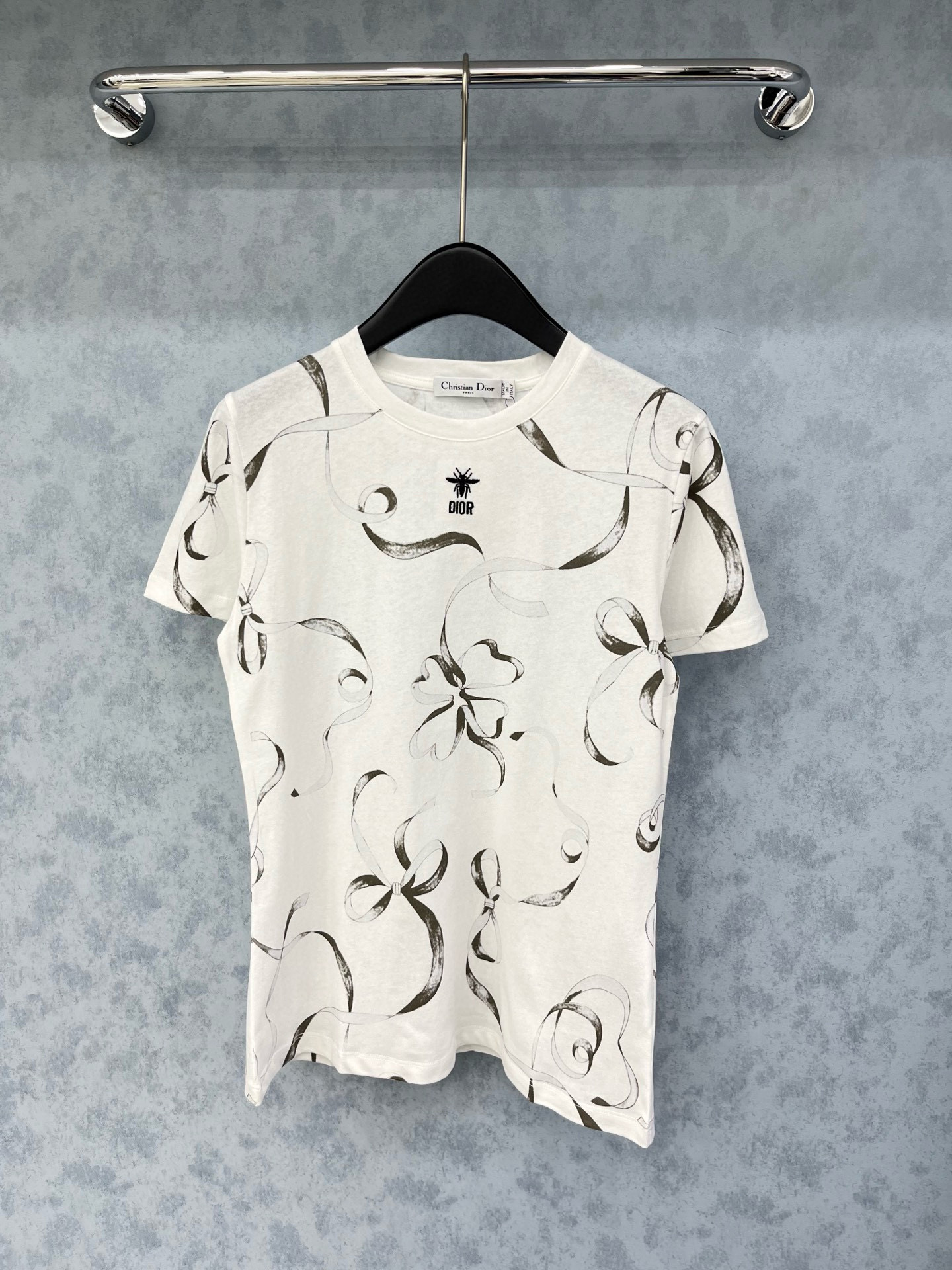 디올 2컬러 여자 반팔