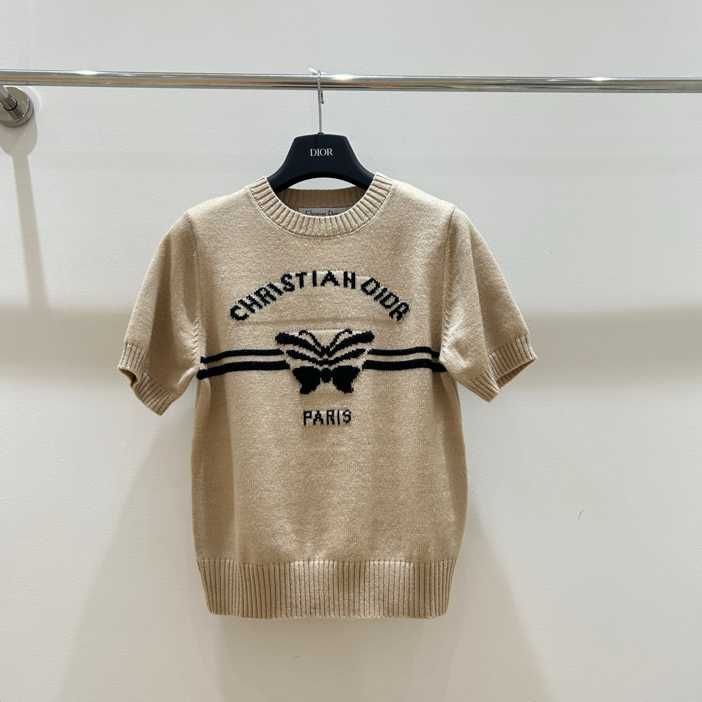 디올 2컬러 여자 반팔