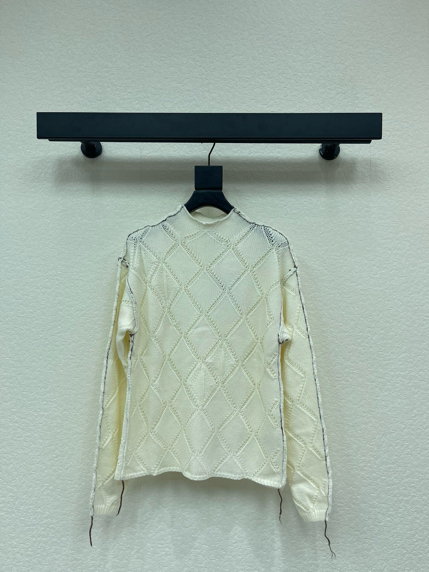 디올 2컬러 여자 니트