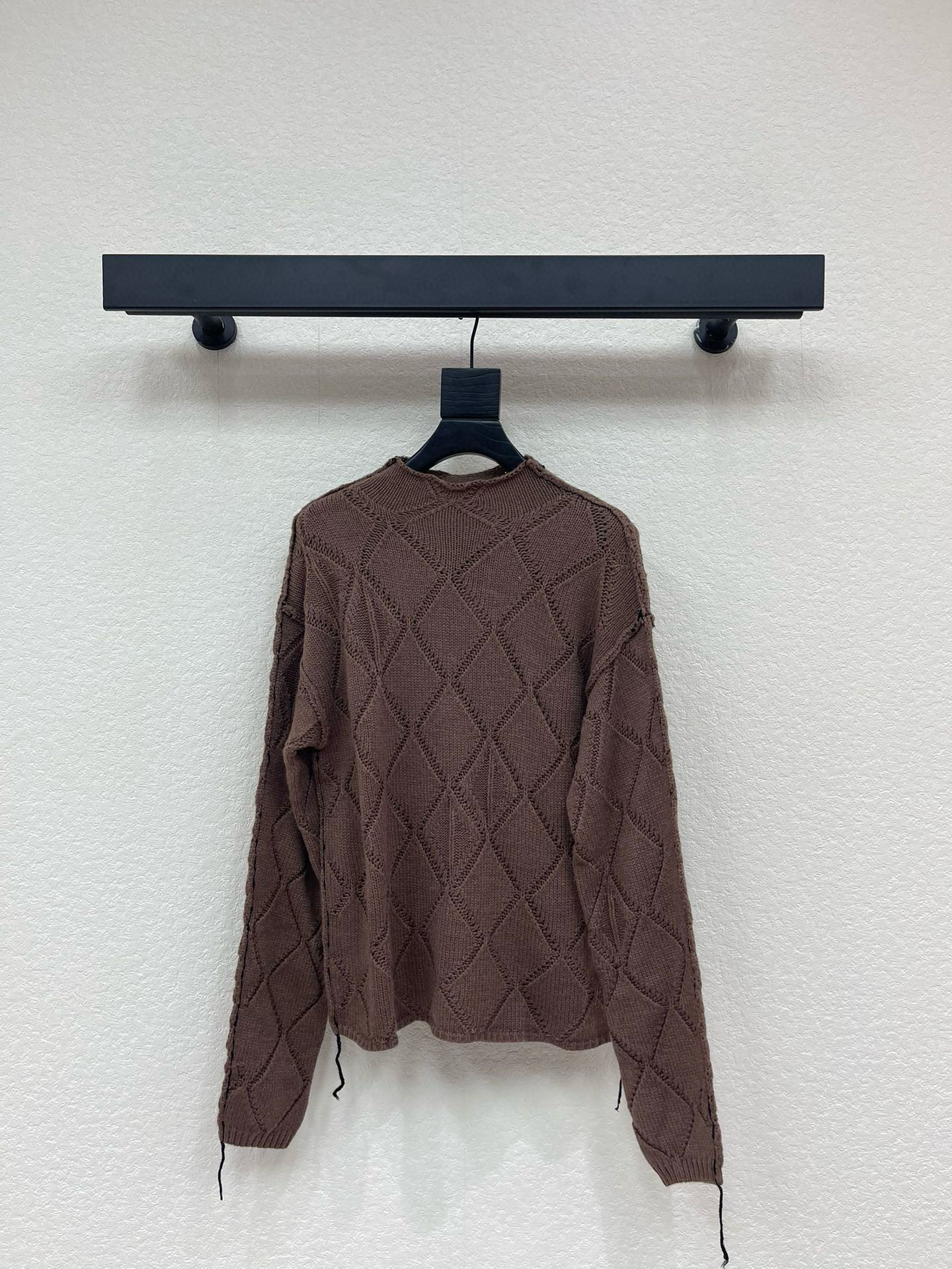 디올 2컬러 여자 니트