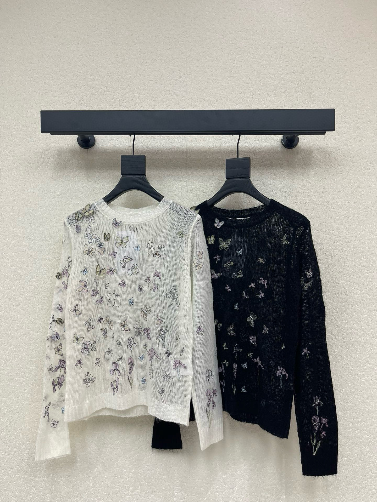 디올 2컬러 여자 후드티 맨투맨