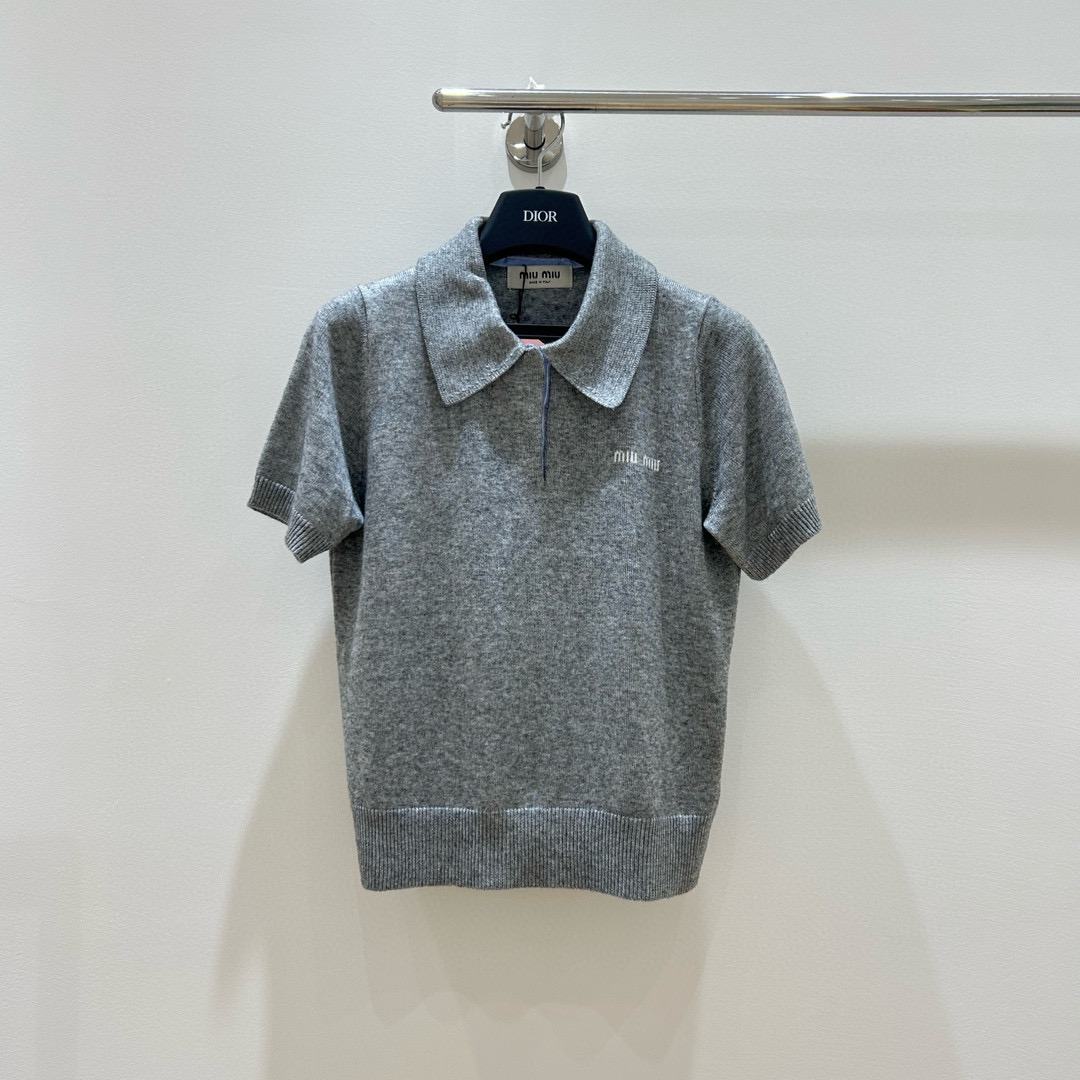 미우미우 3컬러 여자 반팔