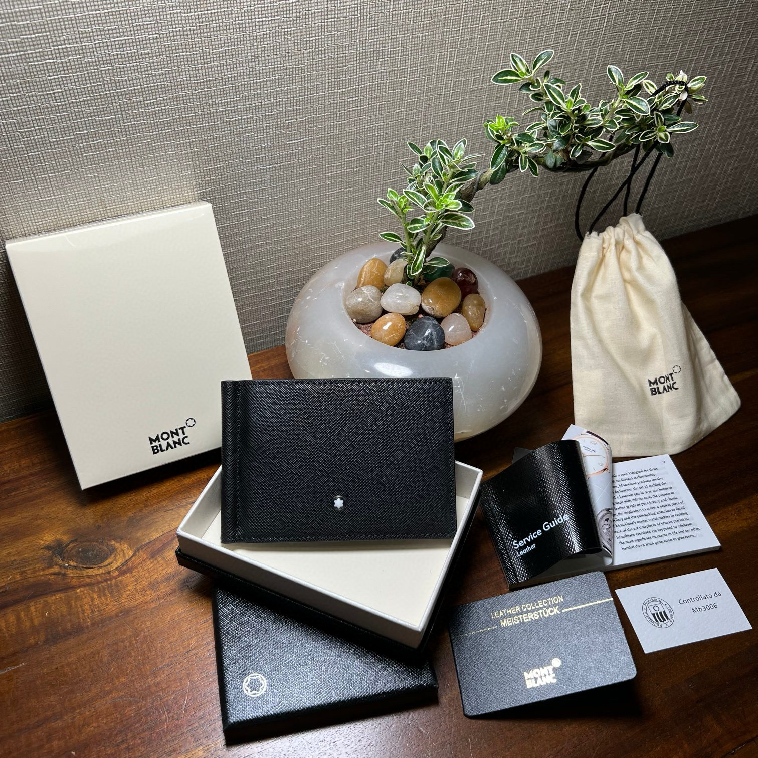 몽블랑 130316# 카드지갑 머니클립