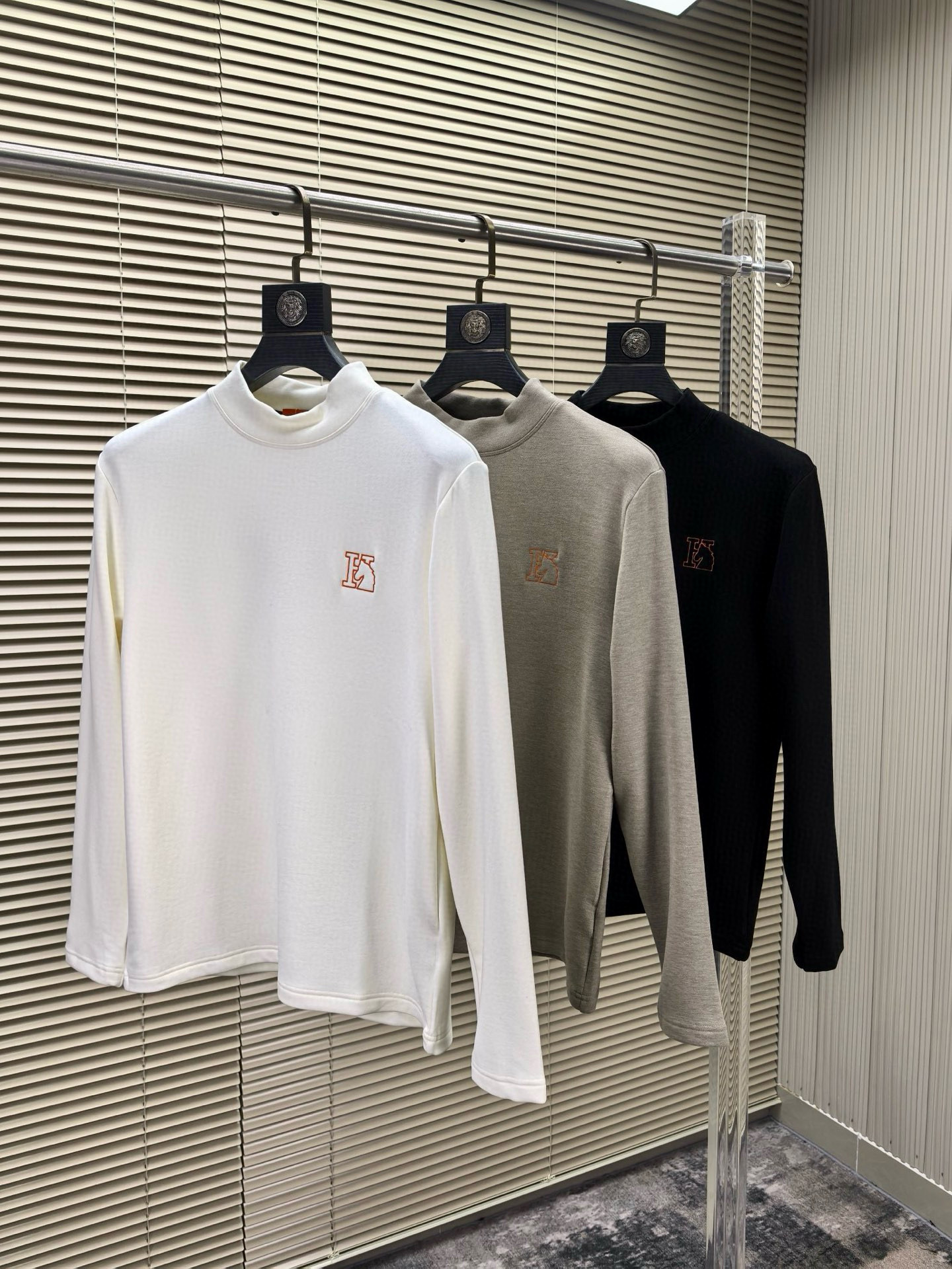 에르메스 3컬러 남자 맨투맨