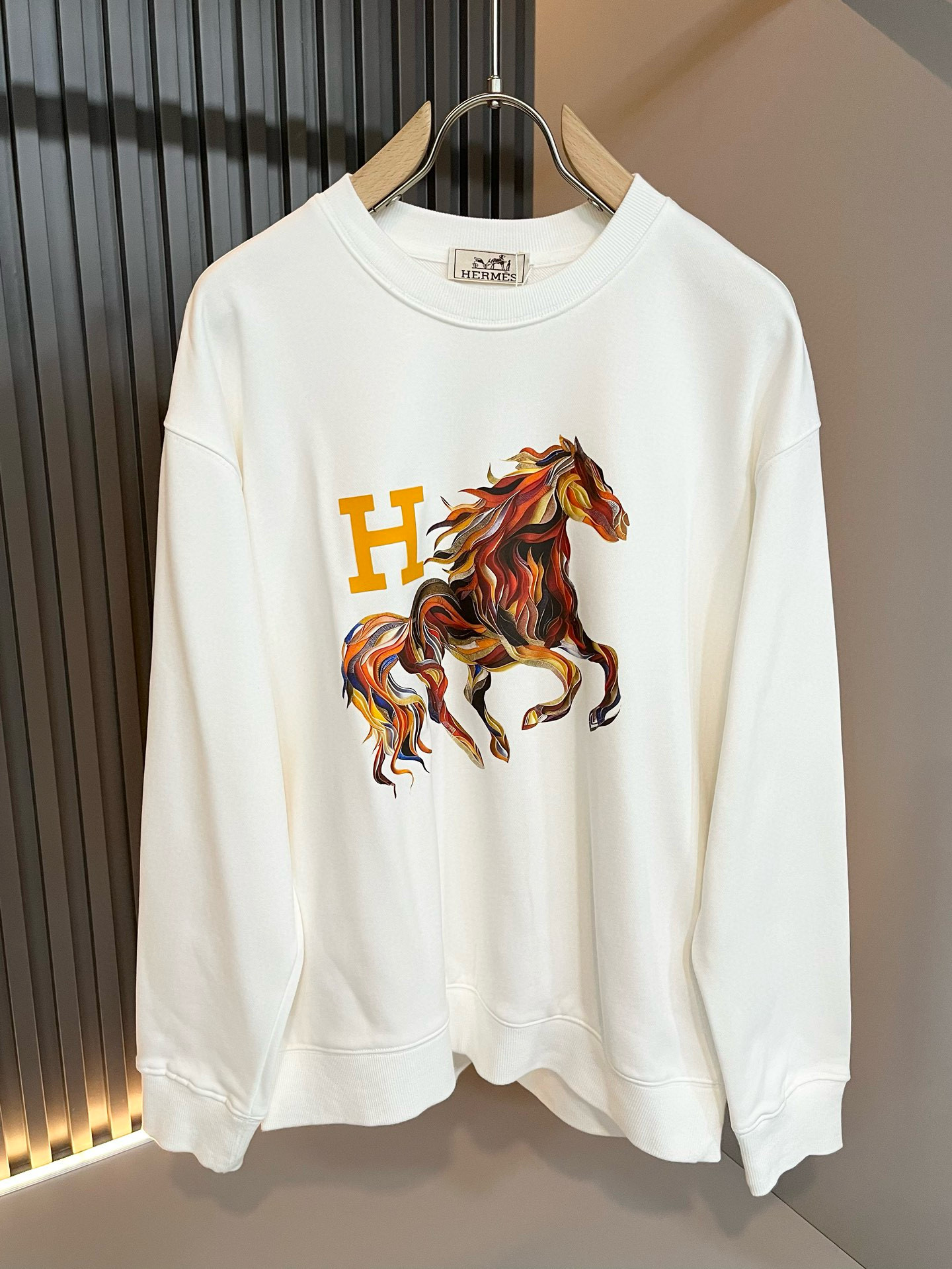 에르메스 남자 맨투맨