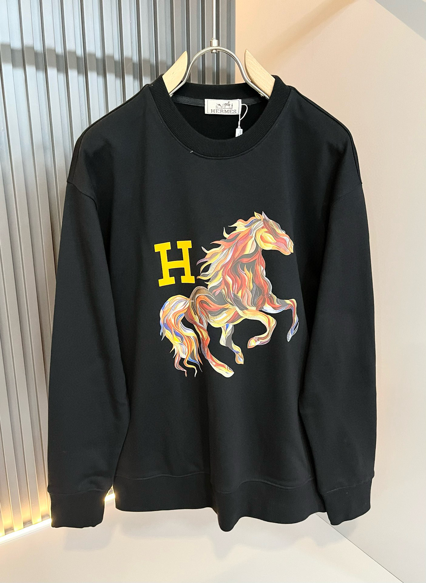 에르메스 남자 맨투맨