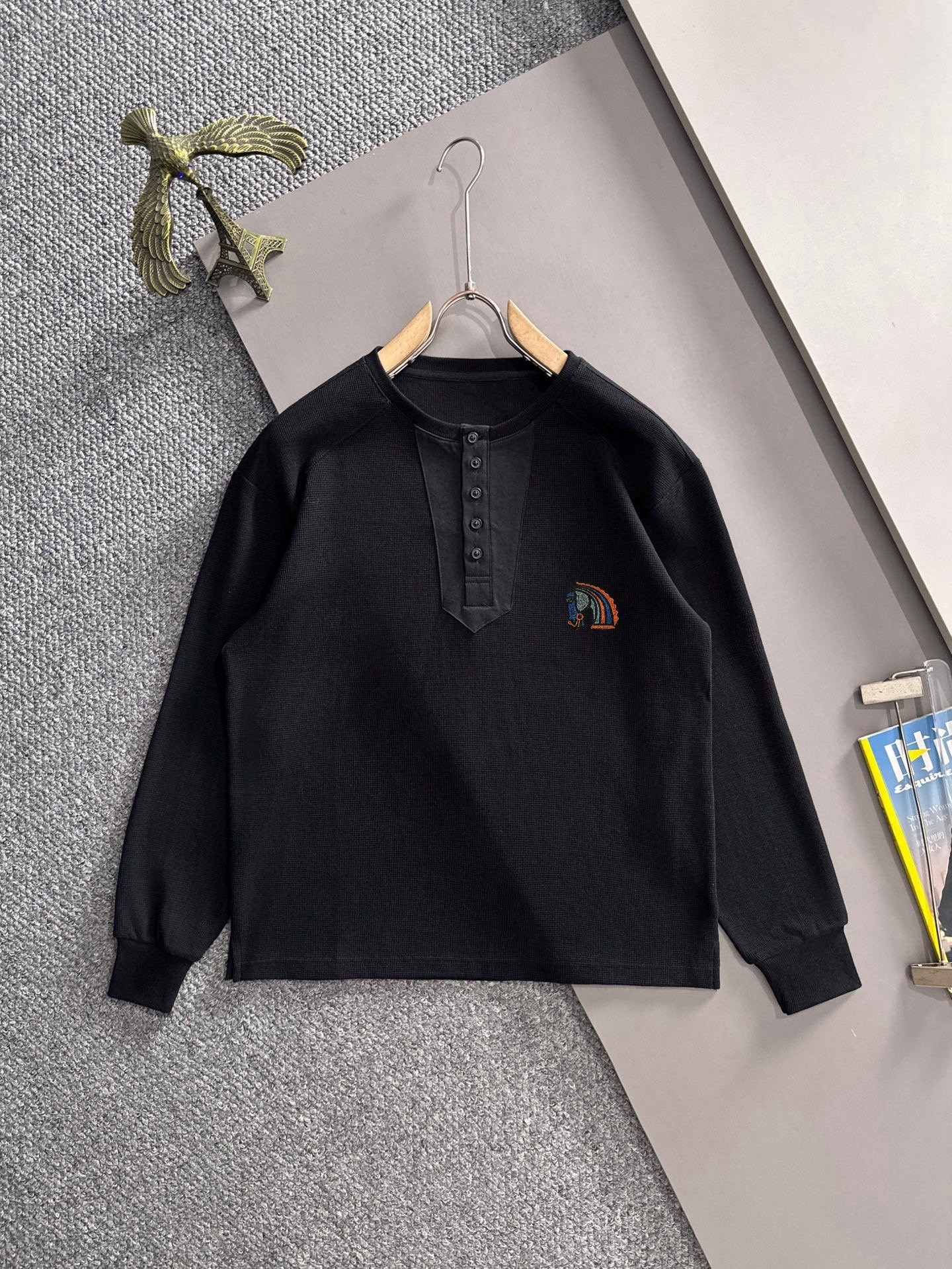 에르메스 남자 맨투맨