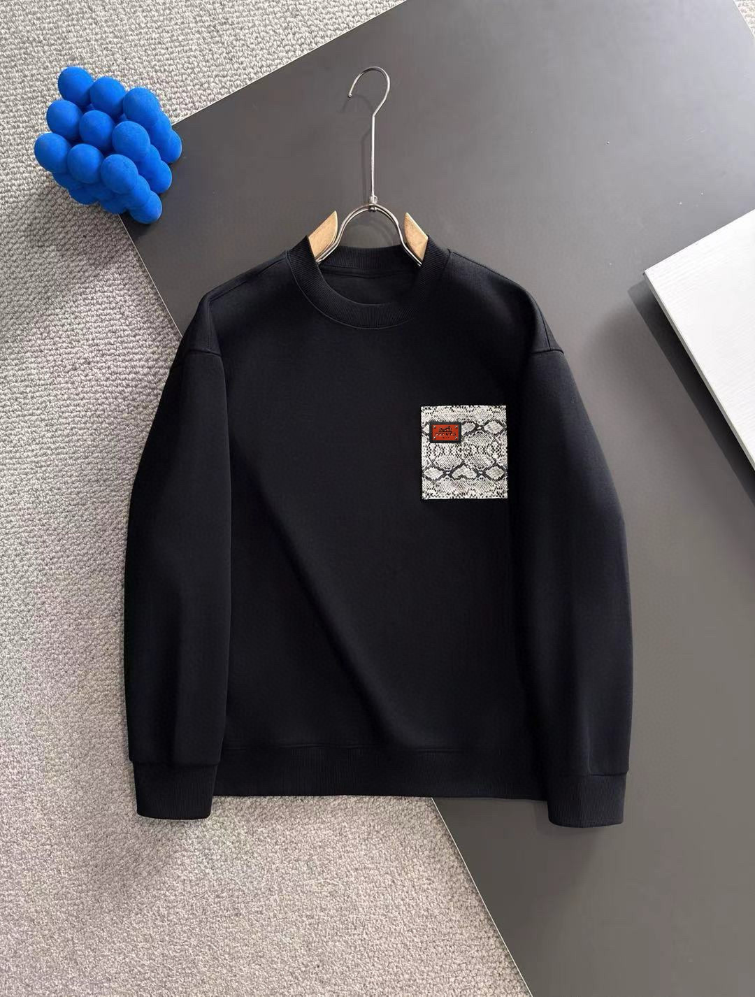 에르메스 남자 맨투맨