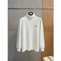 에르메스 2컬러 남자 니트