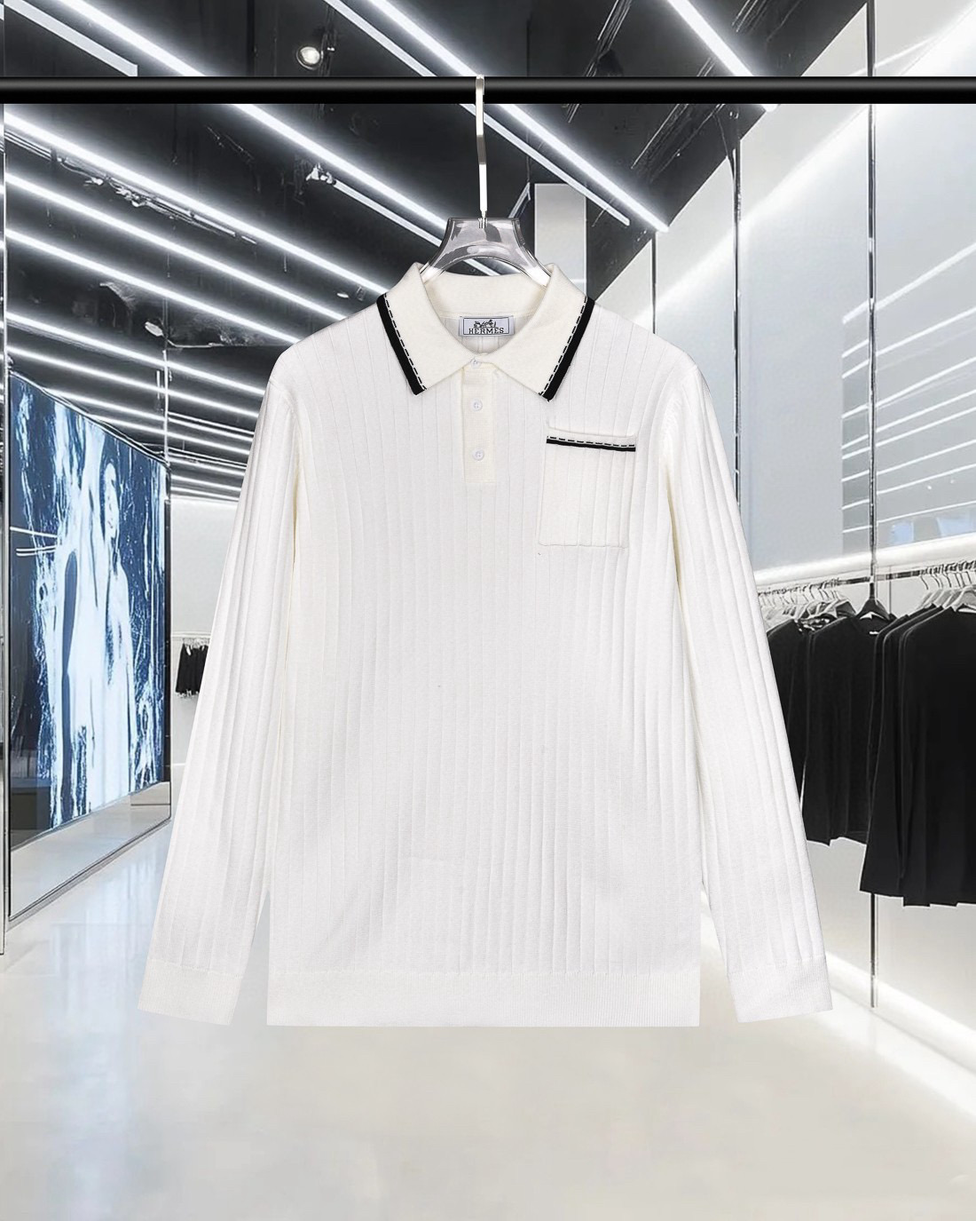 에르메스 남자 니트