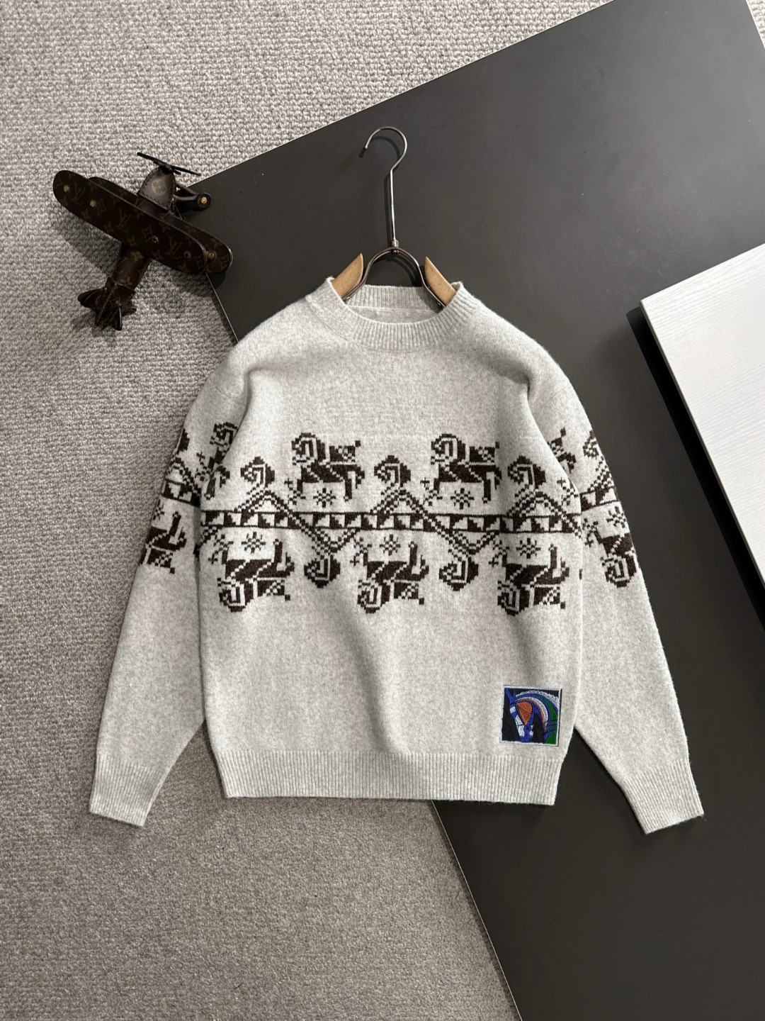 에르메스 남자 니트